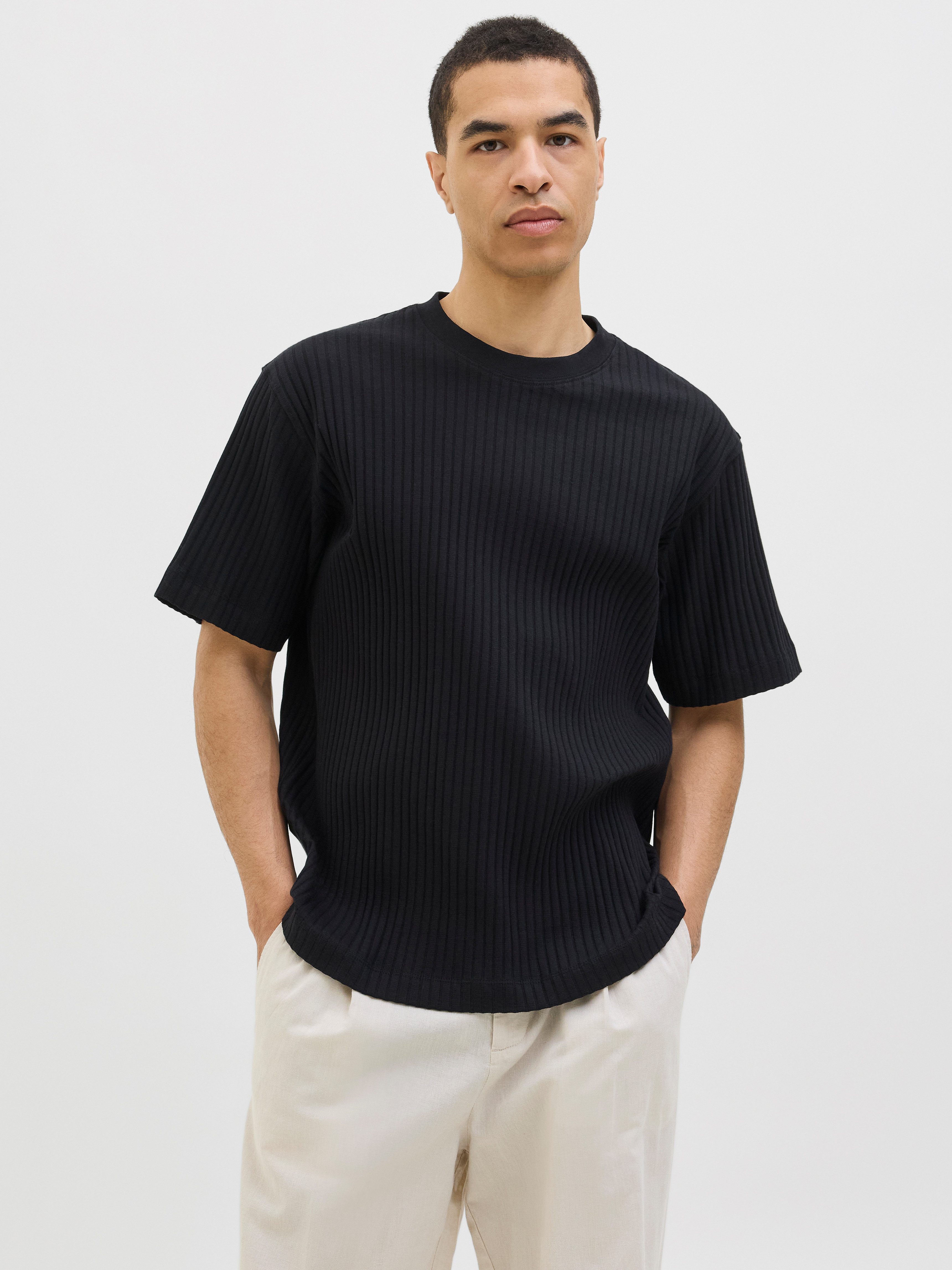 Jack & Jones T-Shirt JJEURBAN EDGE STRUCTURE TEE SS günstig online kaufen