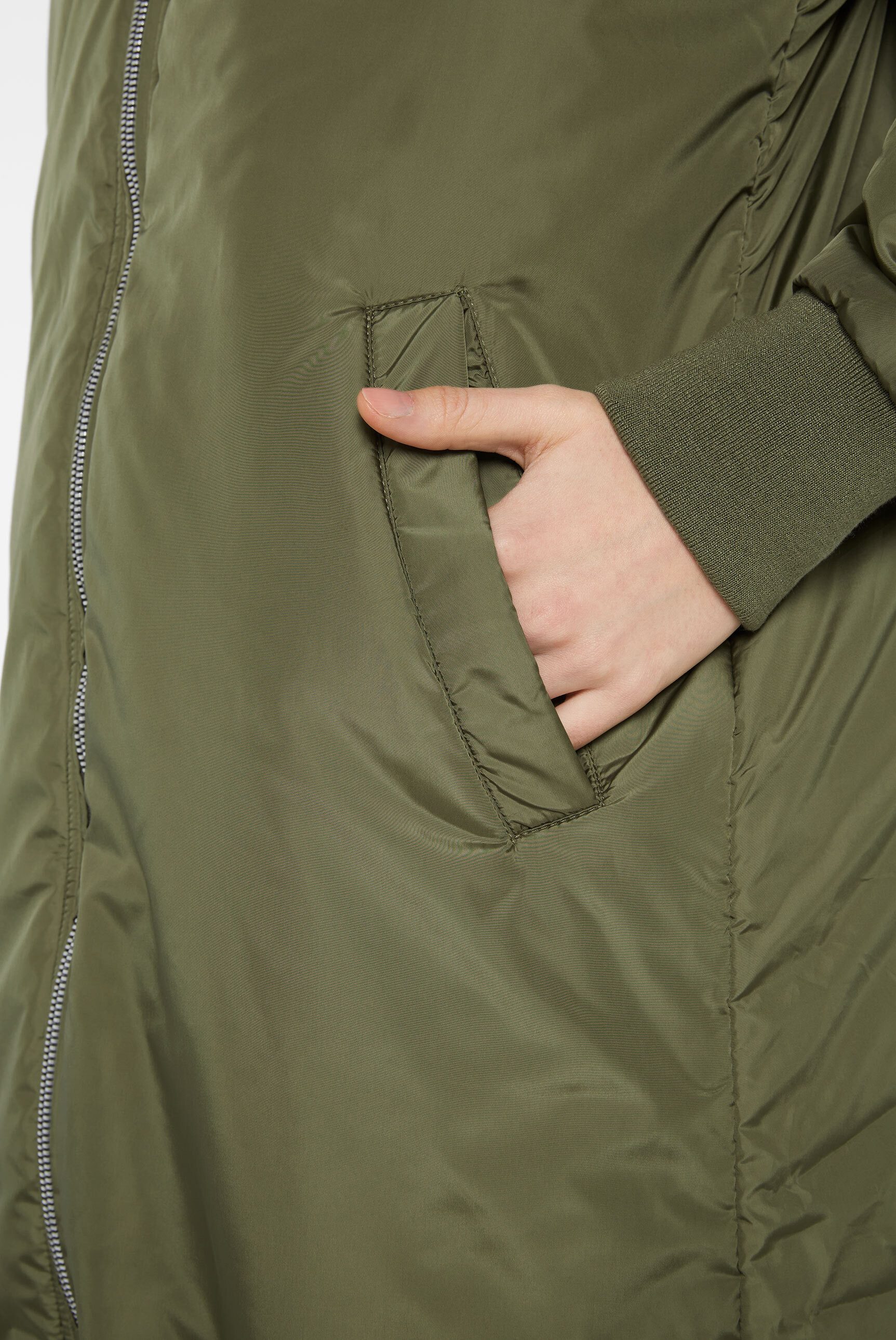 SENSES.THE LABEL Langjacke mit Two-Way-Zipper