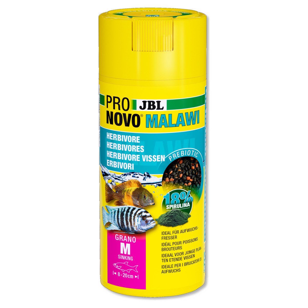 JBL GmbH & Co. KG PRONOVO MALAWI GRANO M CLICK, Trockenfutter für: Fische