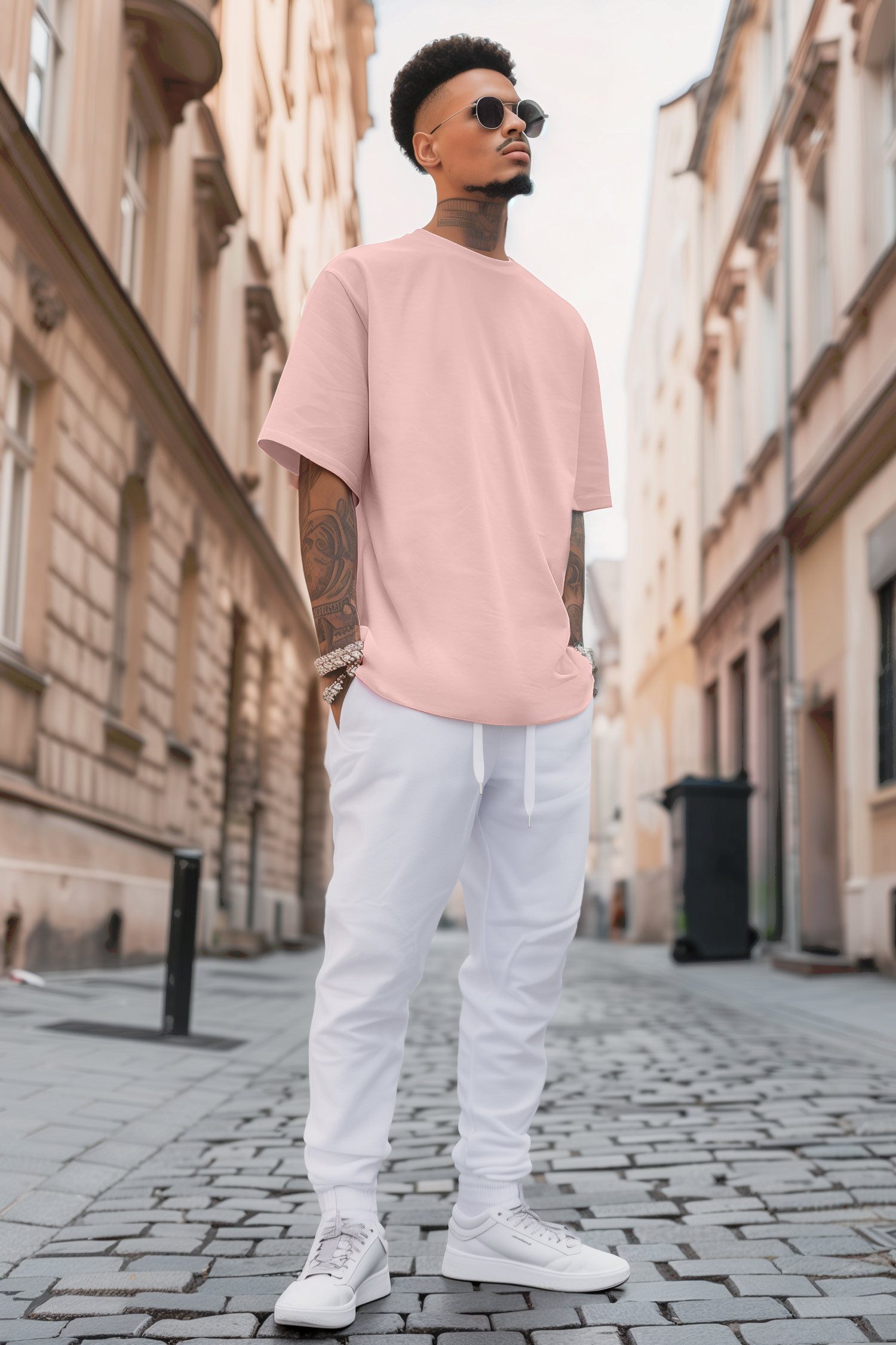 Reichstadt Oversize-Shirt Casual T-Shirt 24RS058 in günstig online kaufen