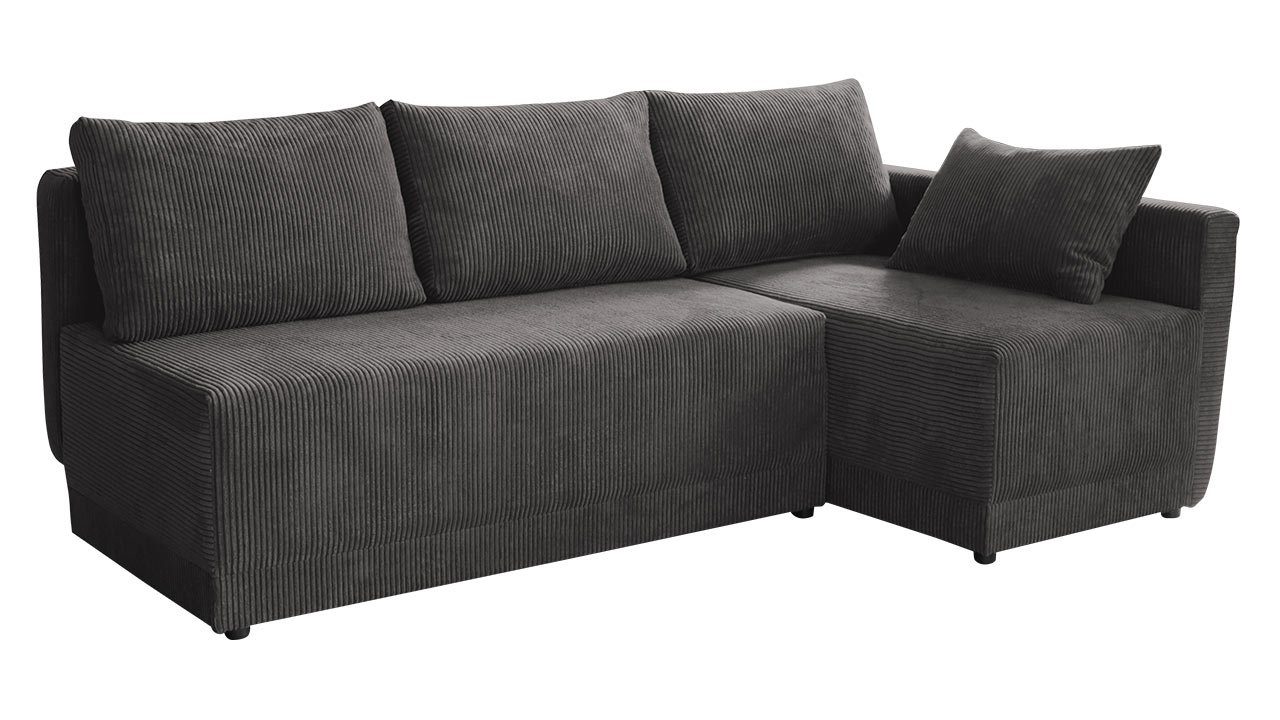 MIRJAN24 Ecksofa Nestor Cord, mit Bettkasten günstig online kaufen