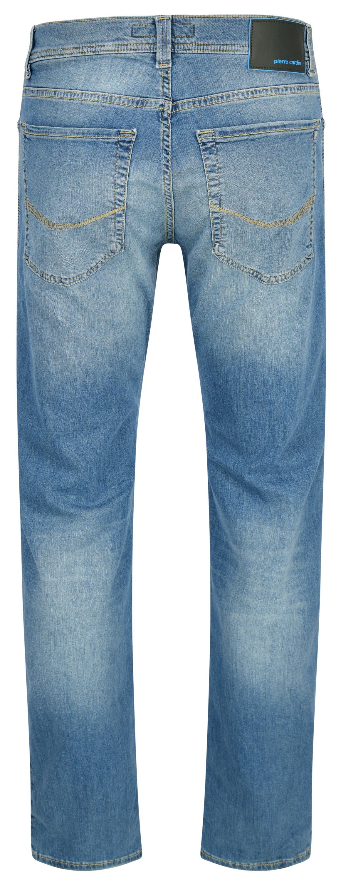 PIERRE light 5-Pocket-Jeans buffies blue TAPERED - 8021.6844 LYON Cardin Pierre used CARDIN 34510