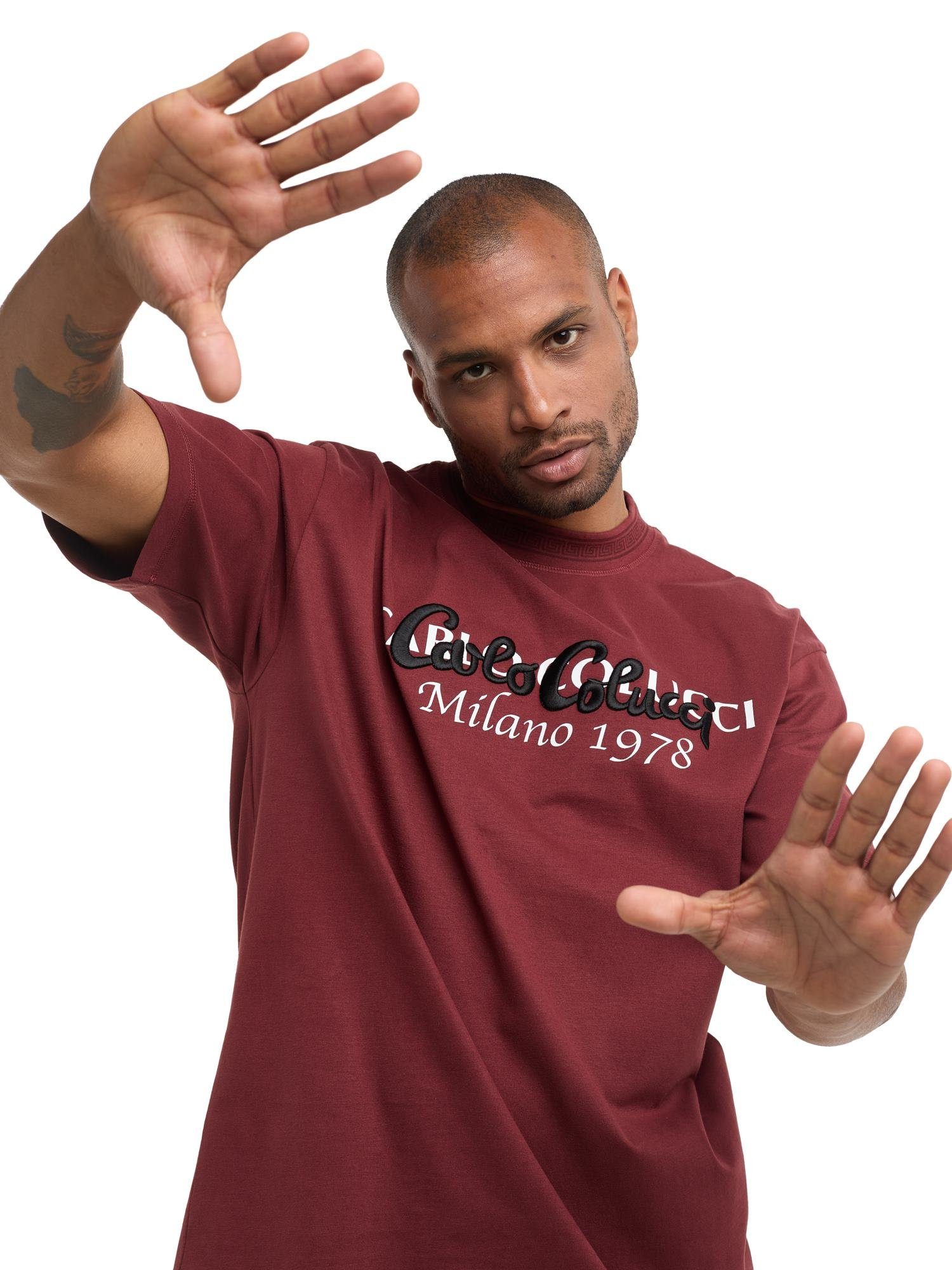 CARLO COLUCCI T-Shirt De Stafeni günstig online kaufen