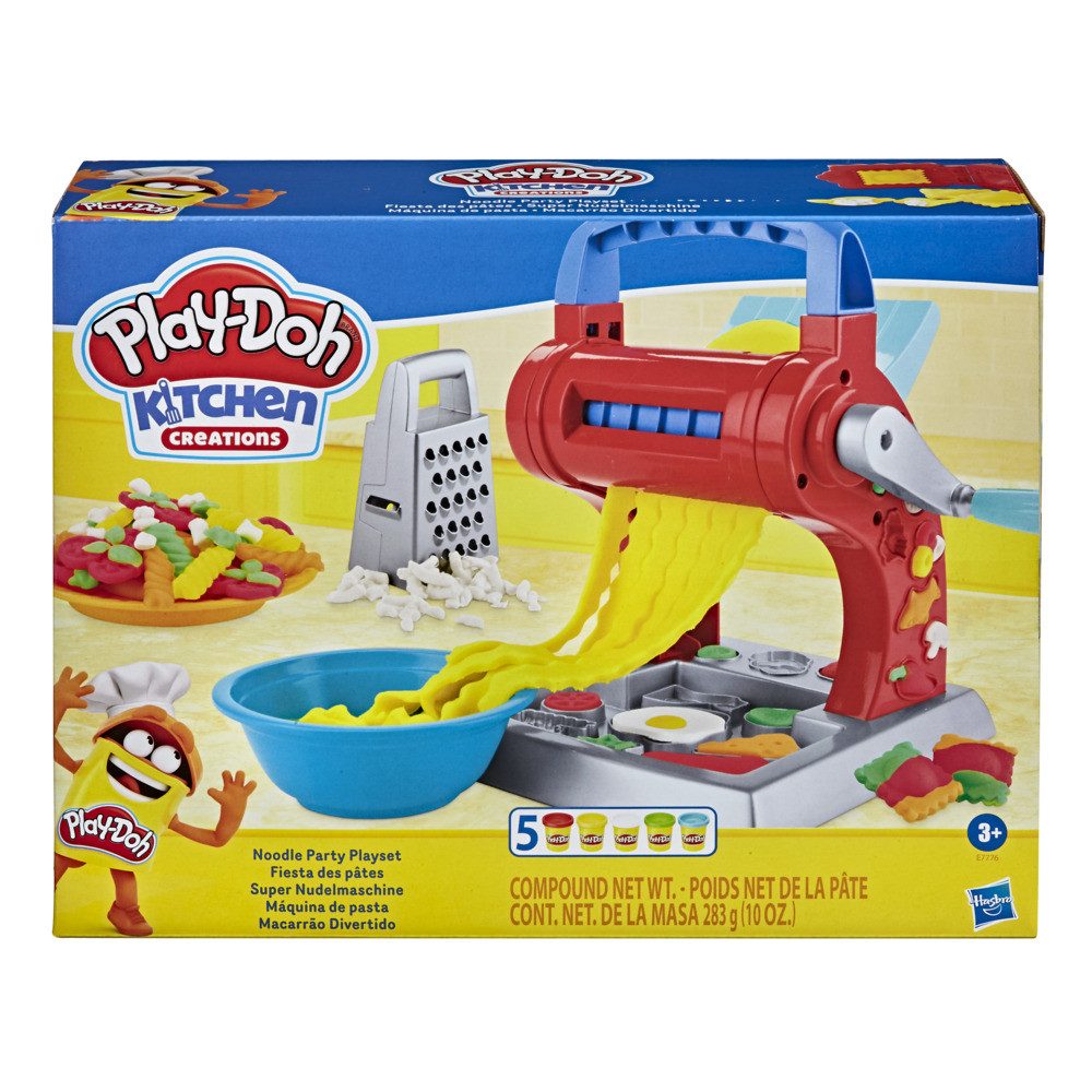 Hasbro Knetform-Set Play-Doh Spielknete Set Super Nudelmaschine günstig online kaufen