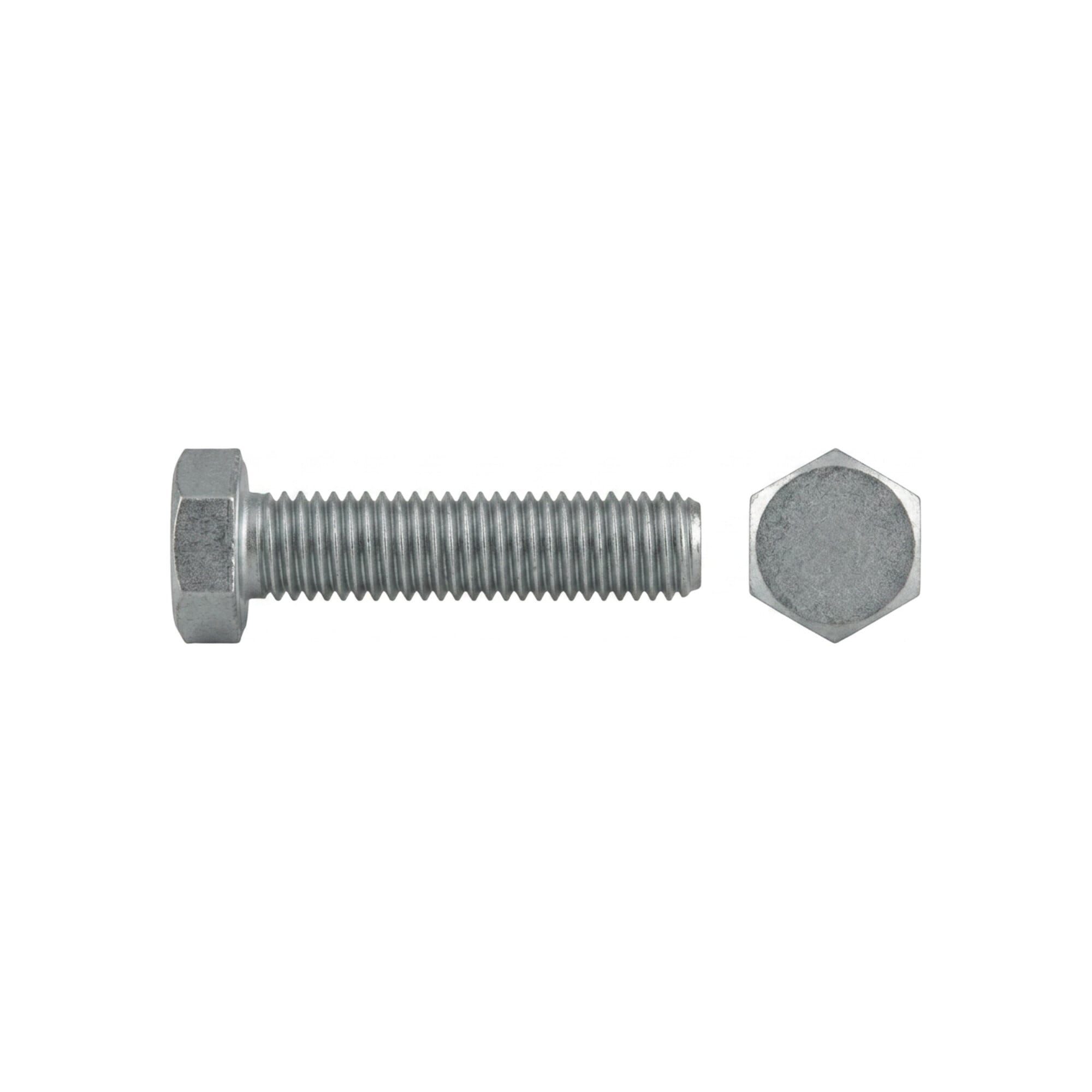 Contorion Schraube ISO 4017 Sechskantschraube VG M22x40 Stahl 8.8 blank 25 Stk