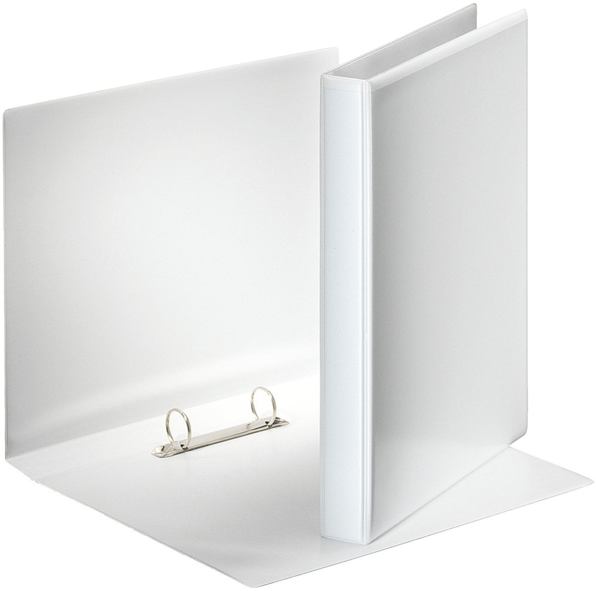 ESSELTE Präsentationsordner Präsentationsringbuch A4 2 Ringe 25mm weiß
