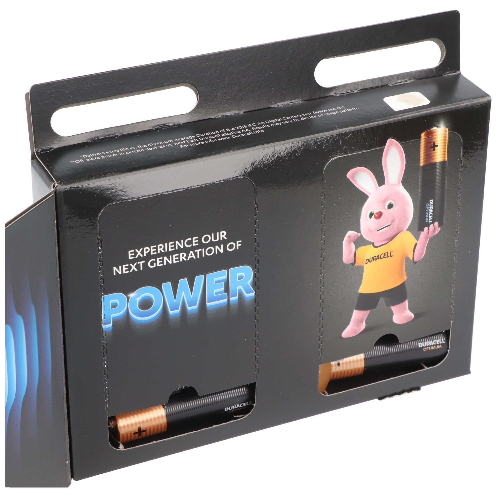 Duracell Duracell Optimum AA Mignon Alkaline-Batterien, 1.5V LR6 MX1500, 12er- Batterie, (1,5 V)