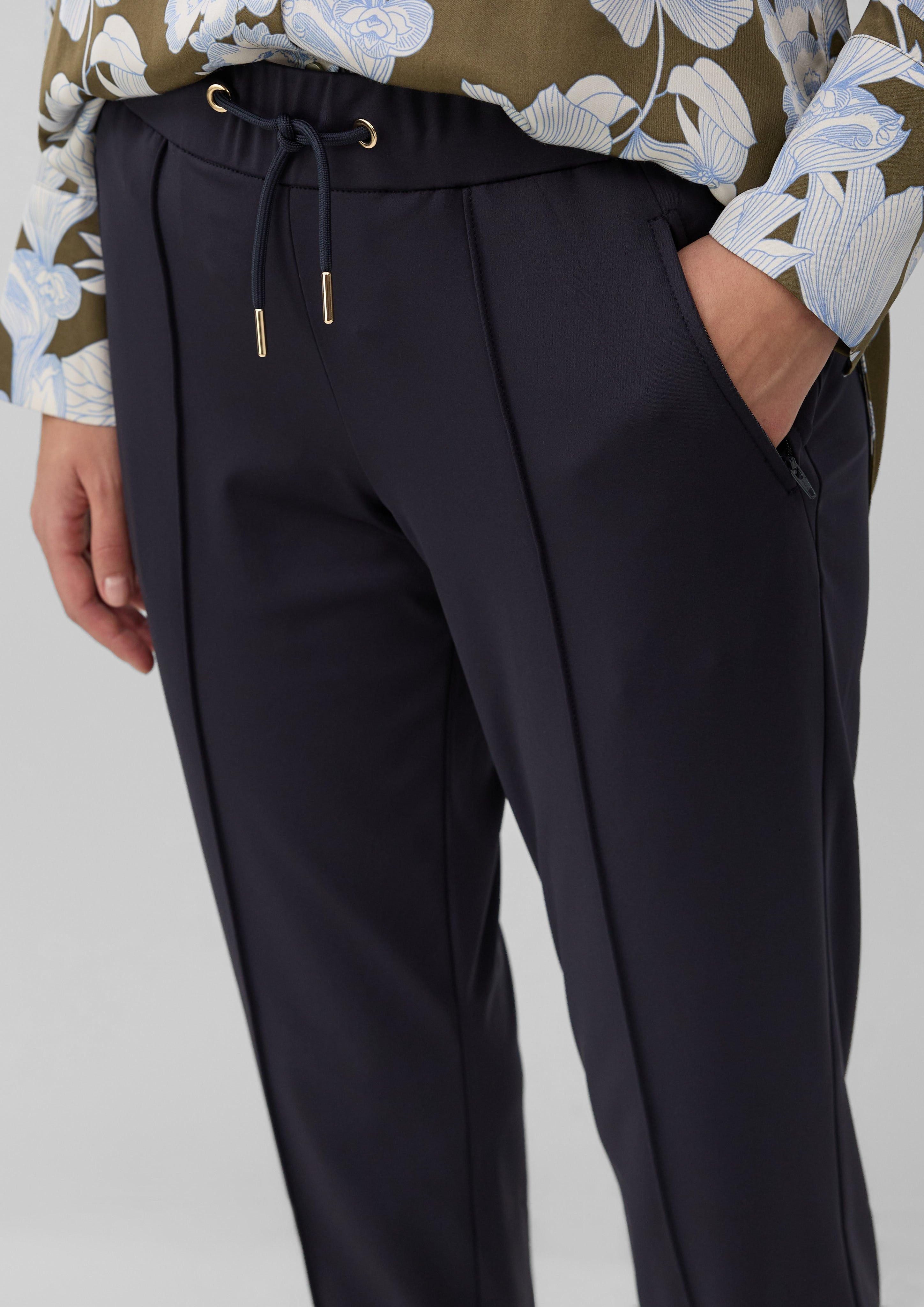 s.Oliver BLACK LABEL 7/8-Hose Jogpants aus günstig online kaufen