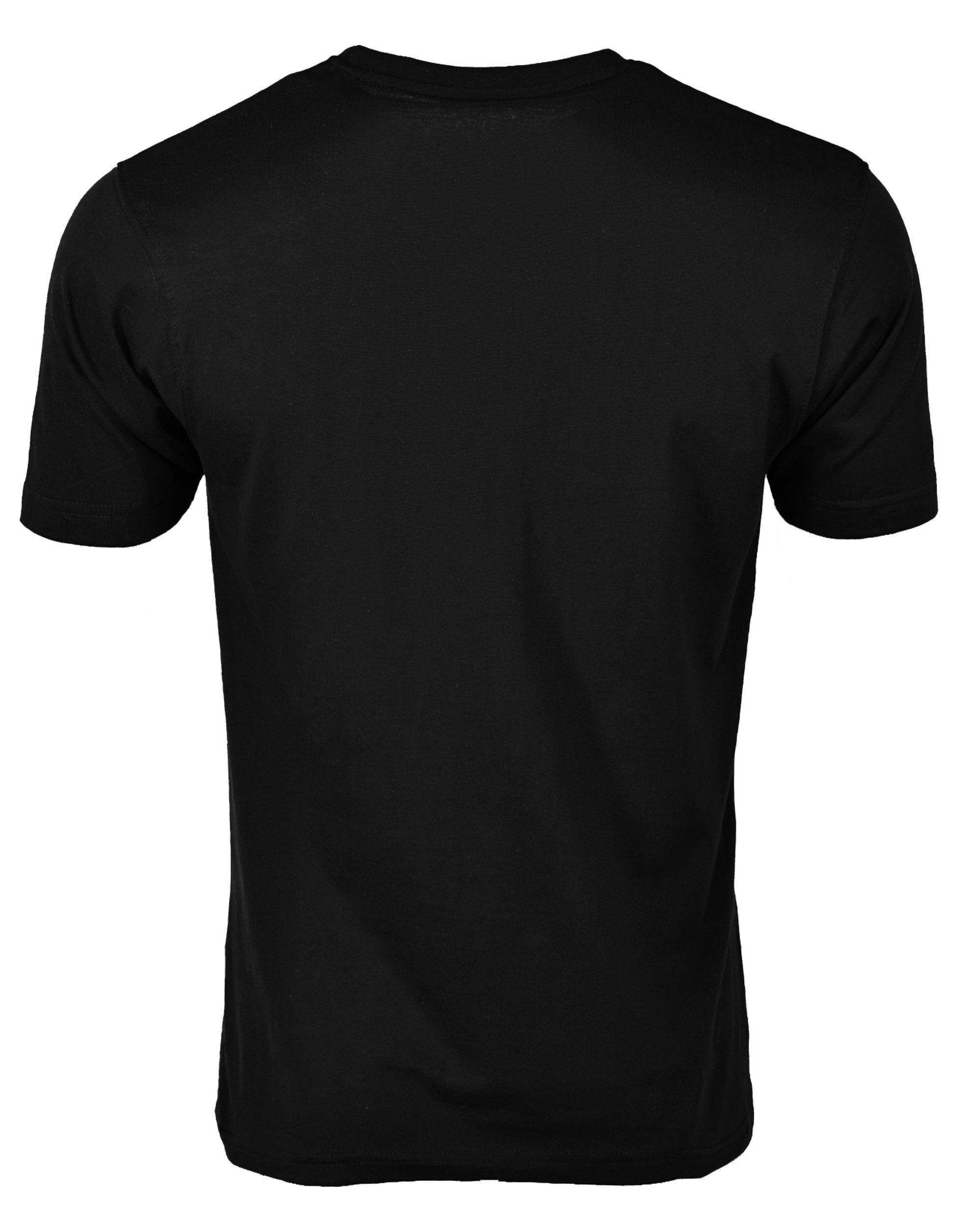 T-Shirt 42022115 Maze black