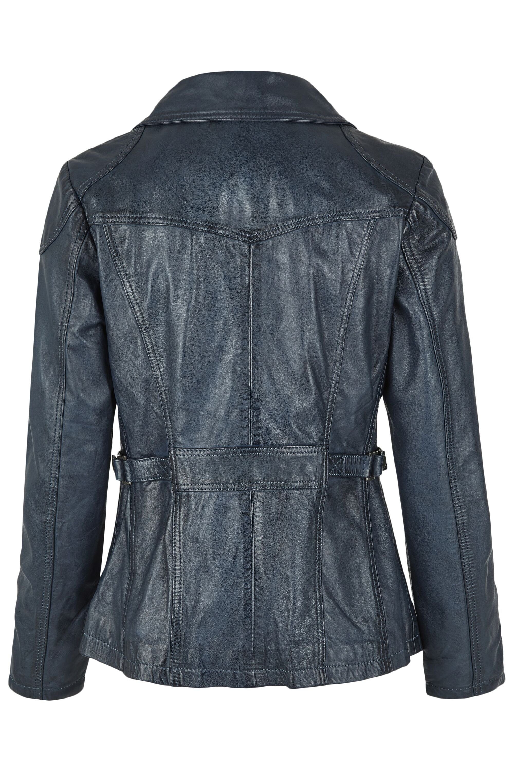7eleven Lederjacke SEMERLE (1-St) sportives Design