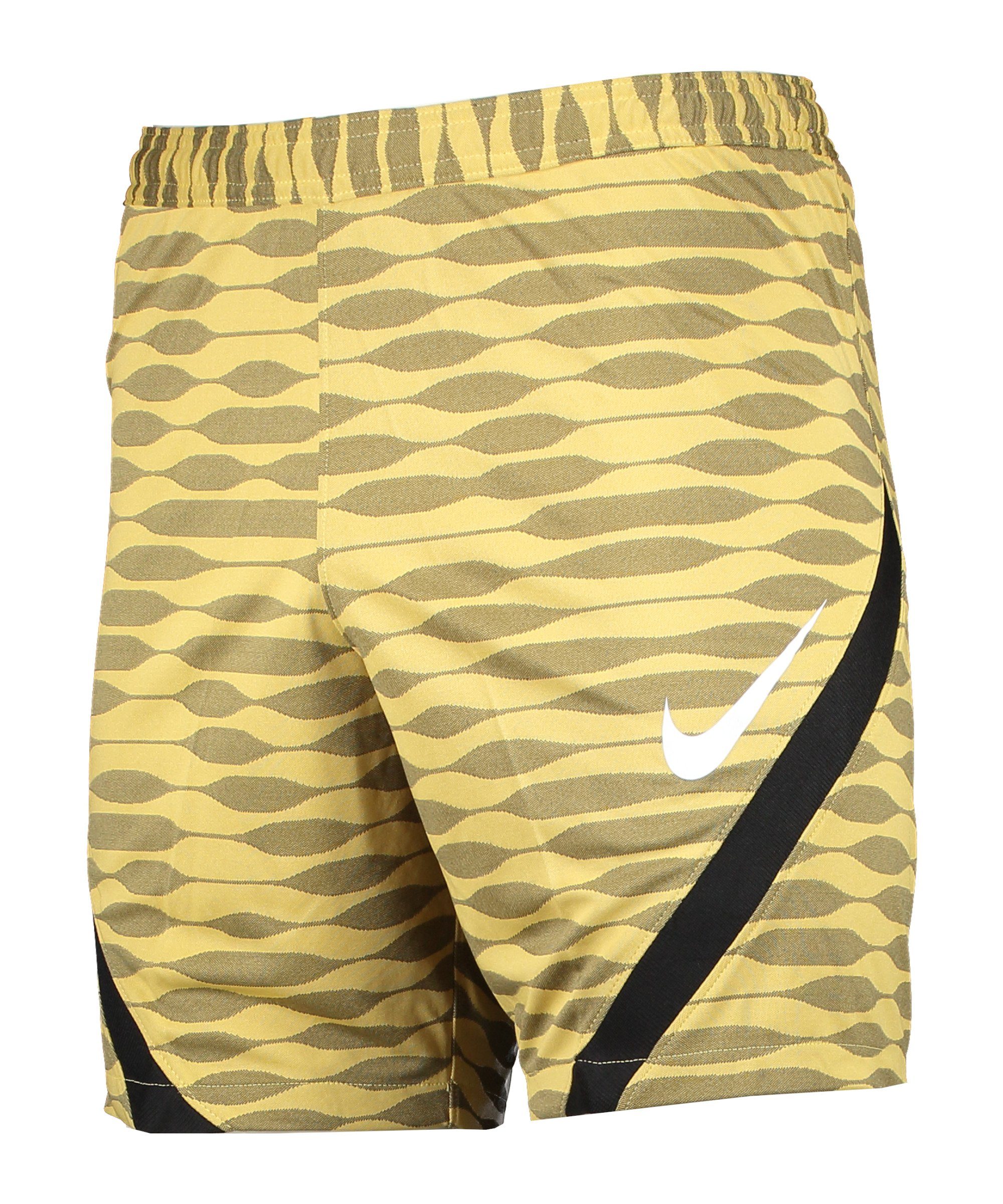 Nike Sporthose gelbweiss Knit Strike Short 21
