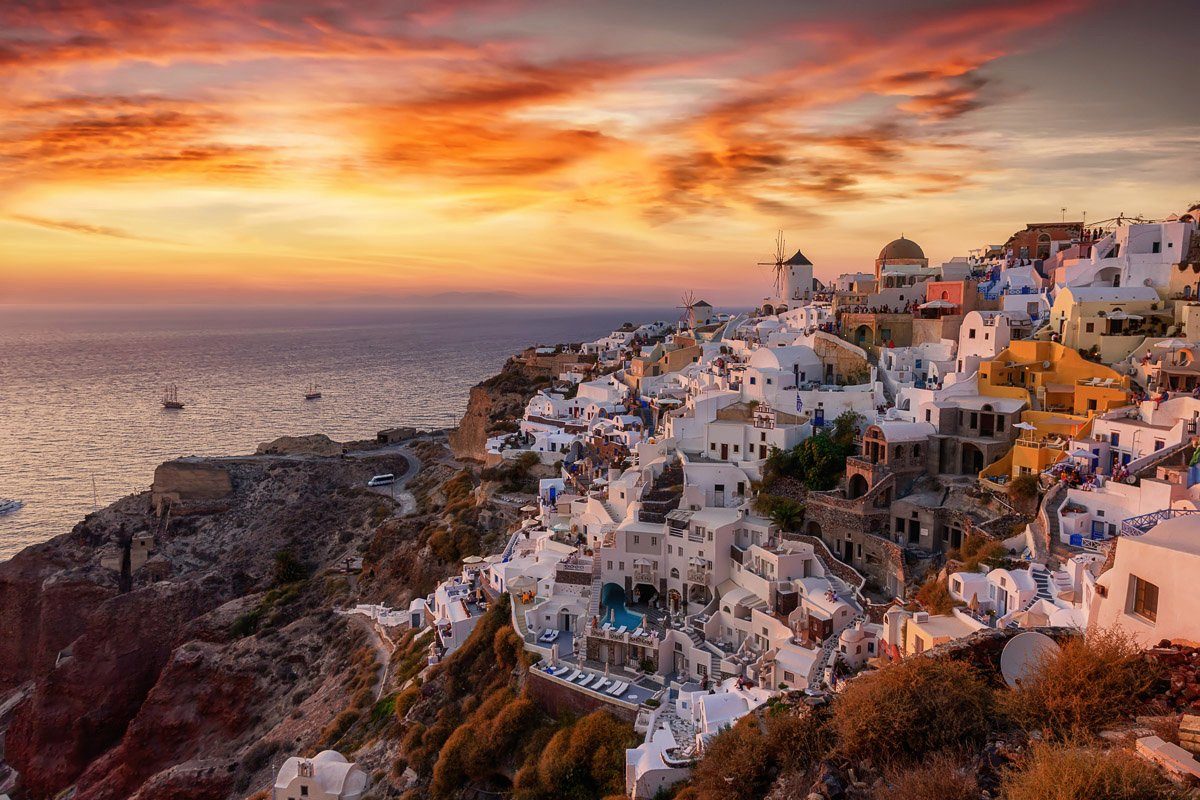 Papermoon Griechenland Fototapete