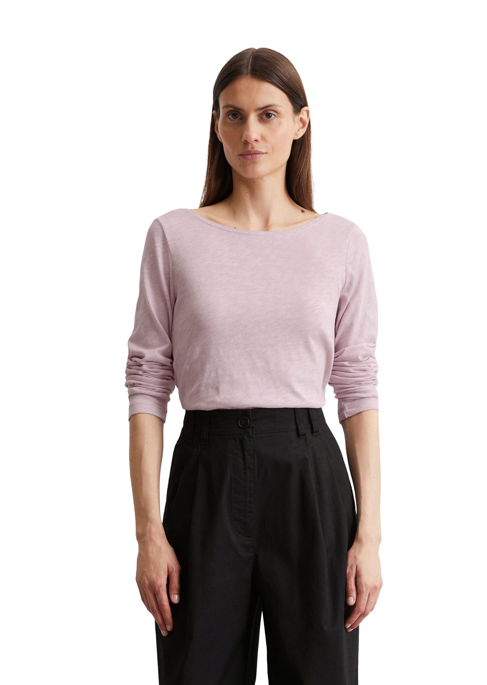 Marc O'Polo Langarmshirt aus Slub Jersey