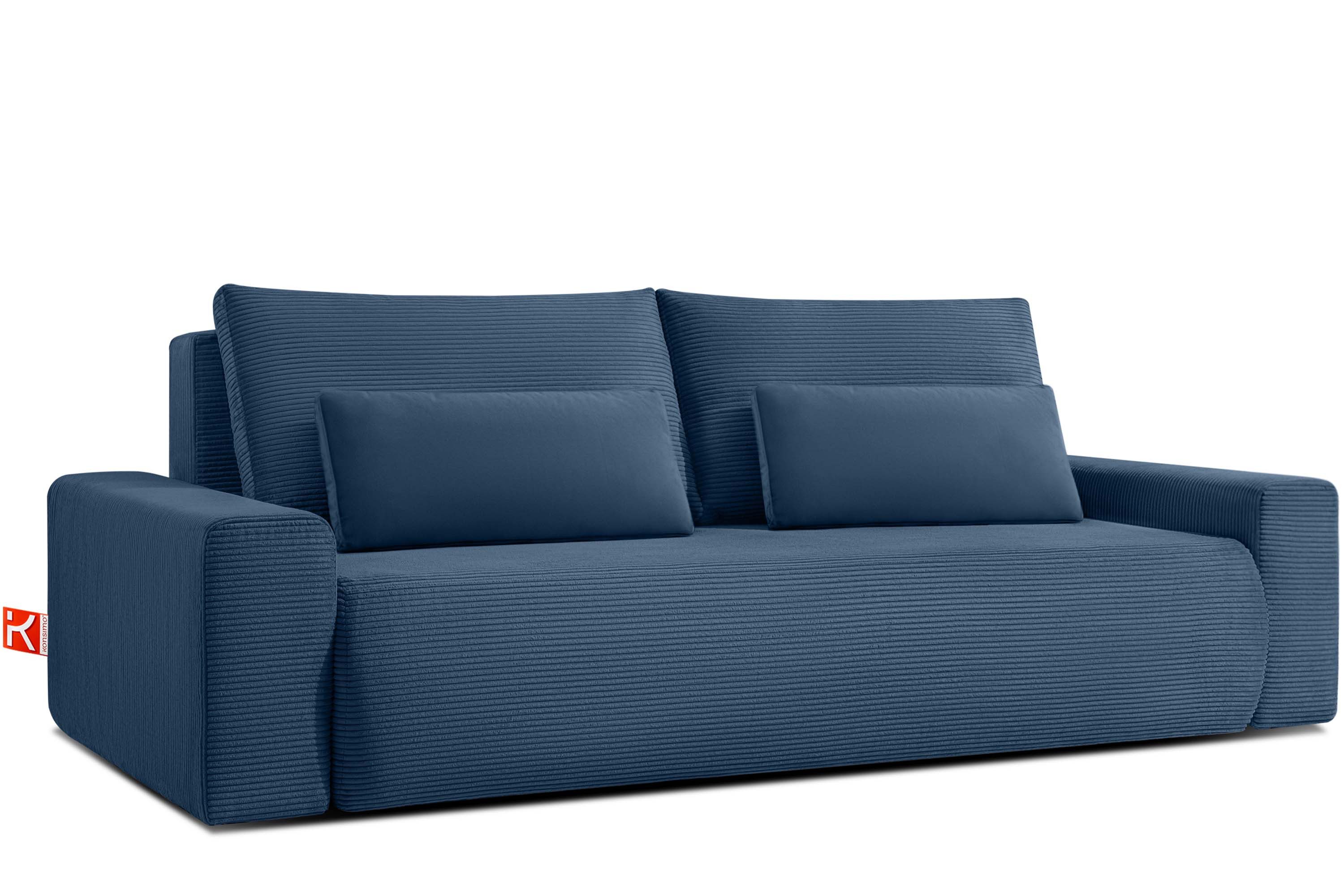 KONSIMO® 3-Sitzer MOLLIS Schlafsofa, Einzelsofa, mit günstig online kaufen