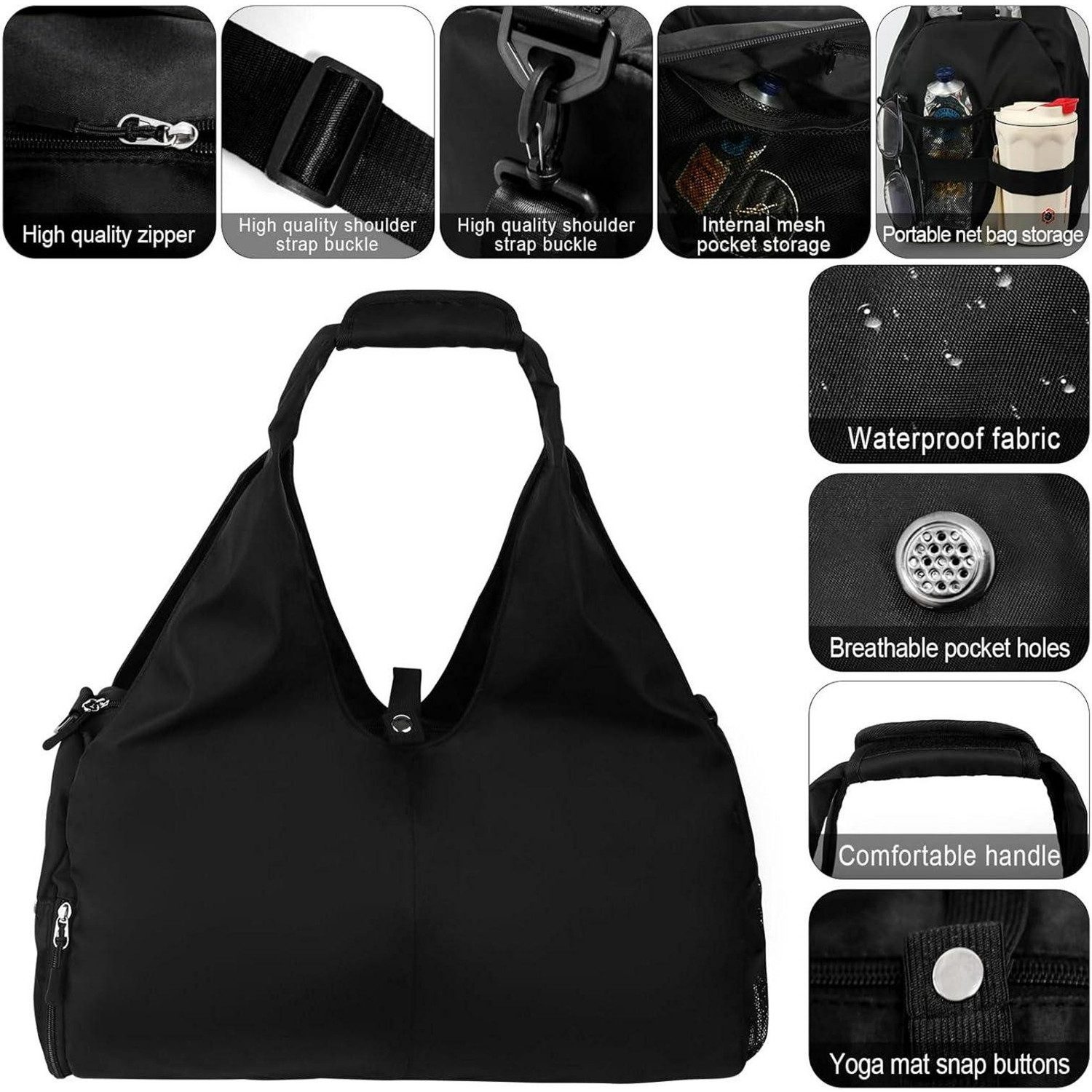 RWEUOQ Sporttasche Yogatasche Fitnesstasche mit Schuhfach günstig online kaufen