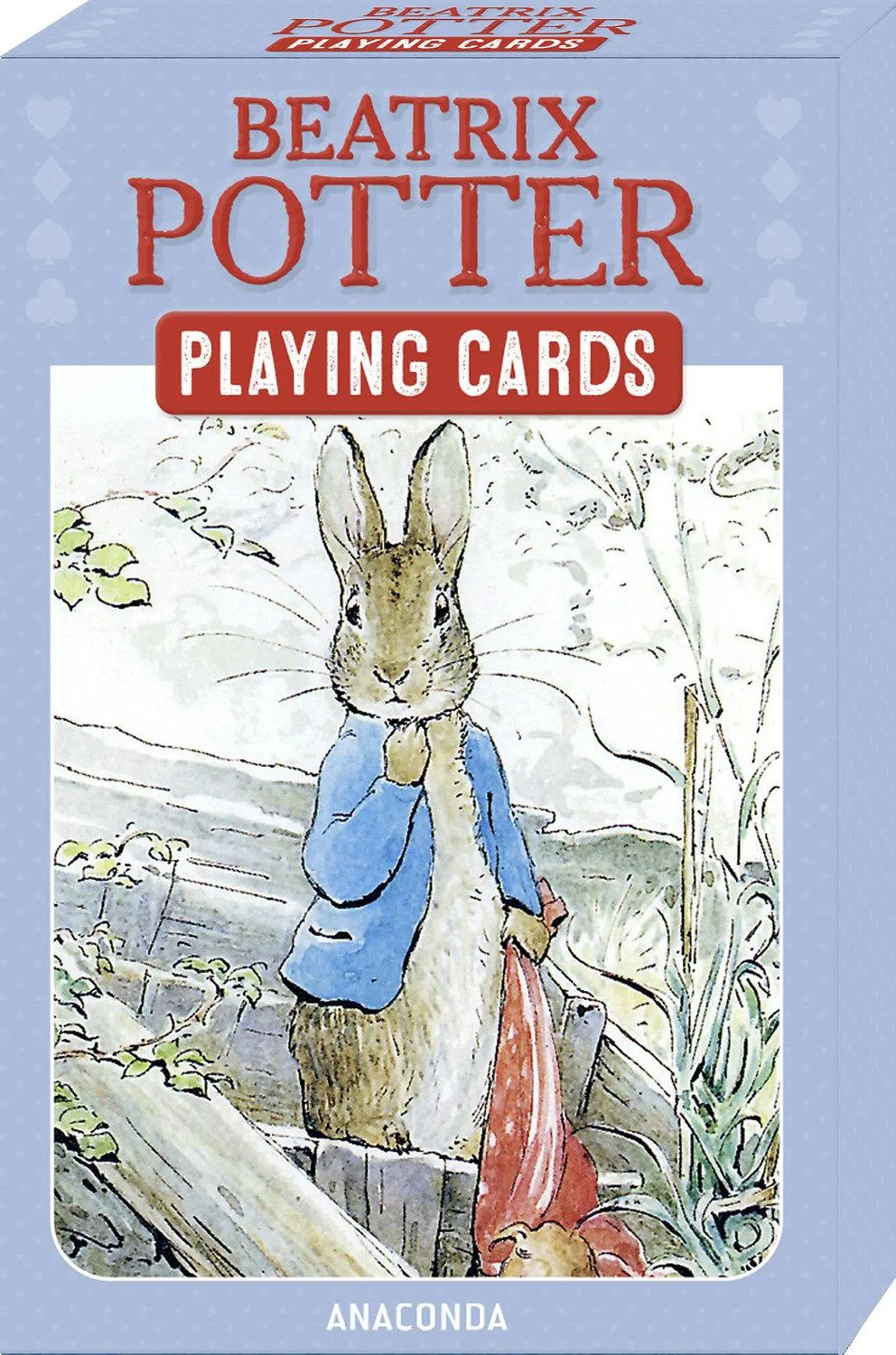 Anaconda Spiel Kartenspiel Beatrix Potter. 54 Spielkarten mit 53 Motiven von Peter...