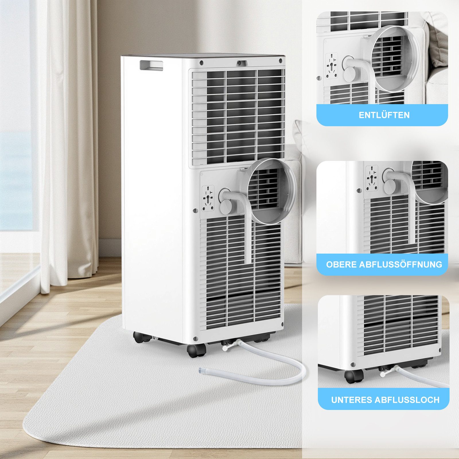 oyajia Klimagerät Klimaanlage Mobil 9000 BTU/h günstig online kaufen