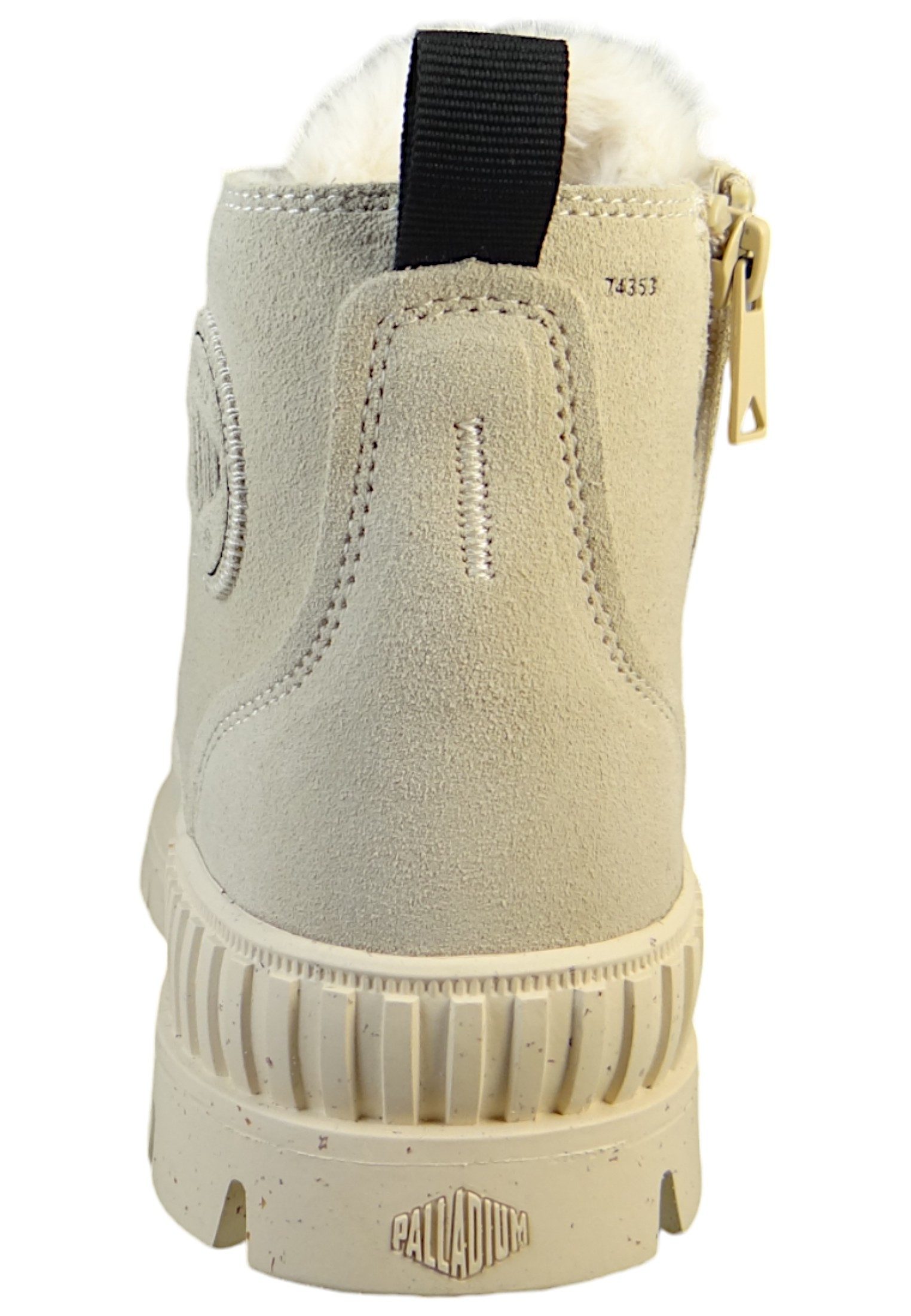 Palladium 74353-210-M Pallashock Zip Warm gefüttert Sahara Stiefelette