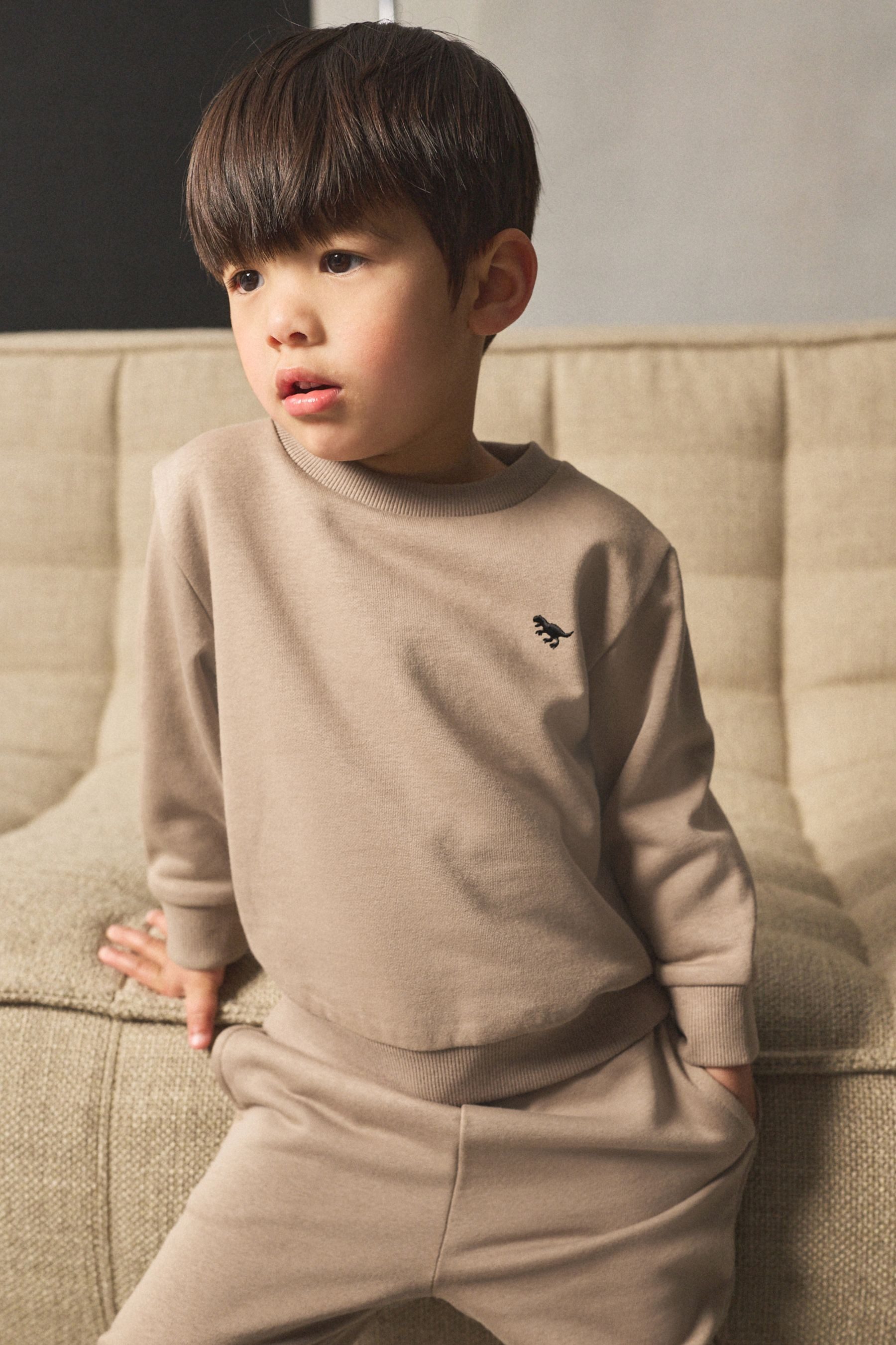 Next Sweatanzug Jogginghose und Sweatshirt im Set (2-tlg)