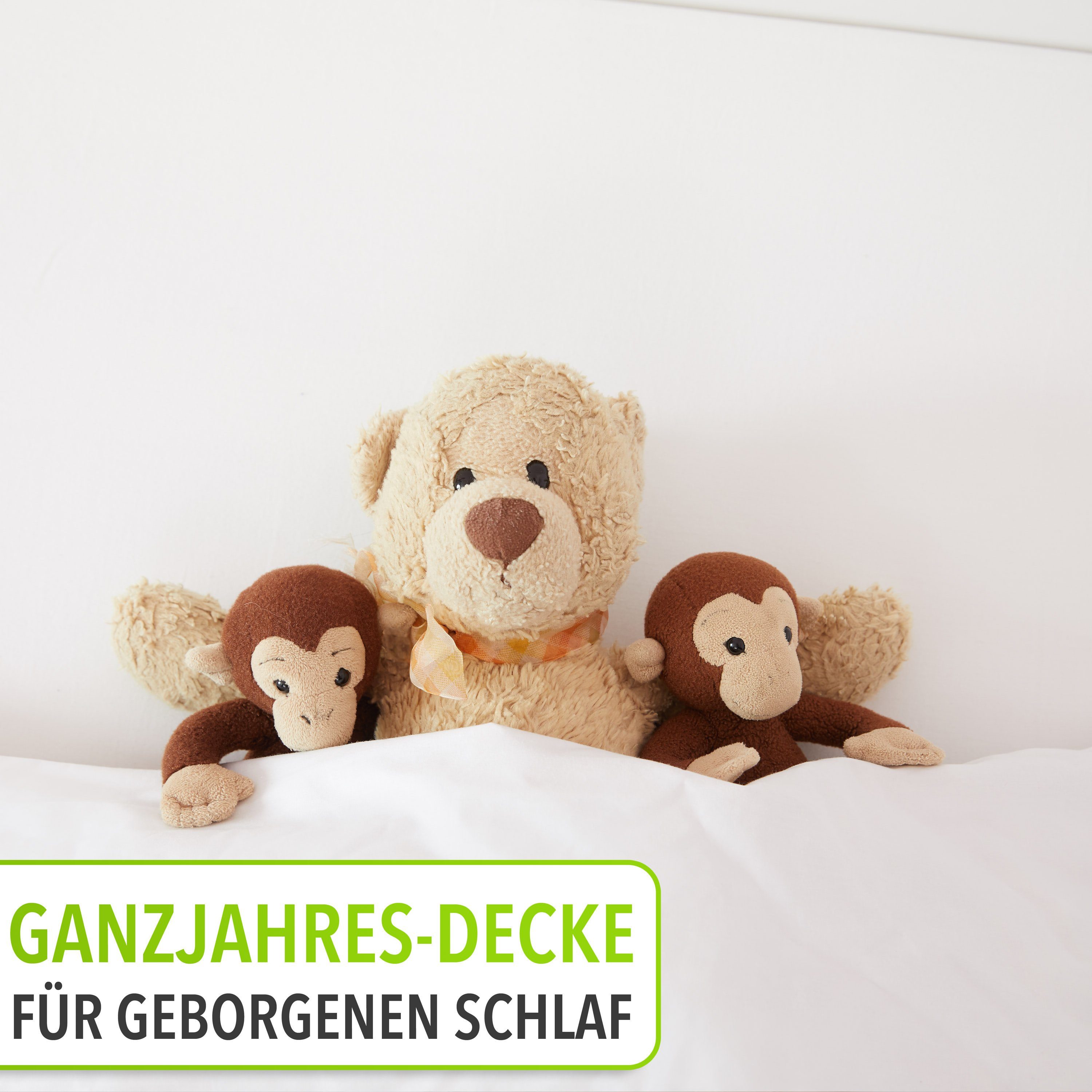 Kinderwagendecke, C, Waschbar bis Daunen, allergikergeeignet Koru Füllung: Kids, Babybettdecke, kanadische 60° 100% temperaturausgleichend,