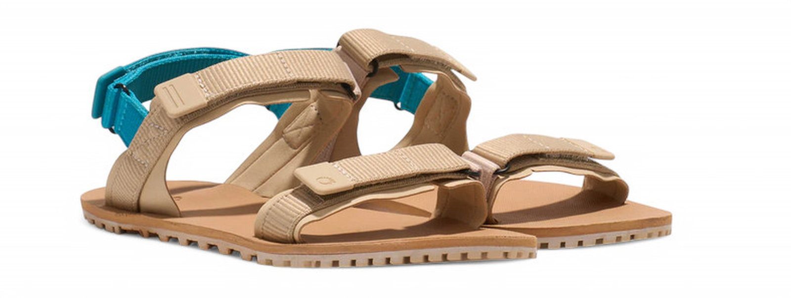 Xero Shoes D-Trail beigebraun/blau Damen Sandale