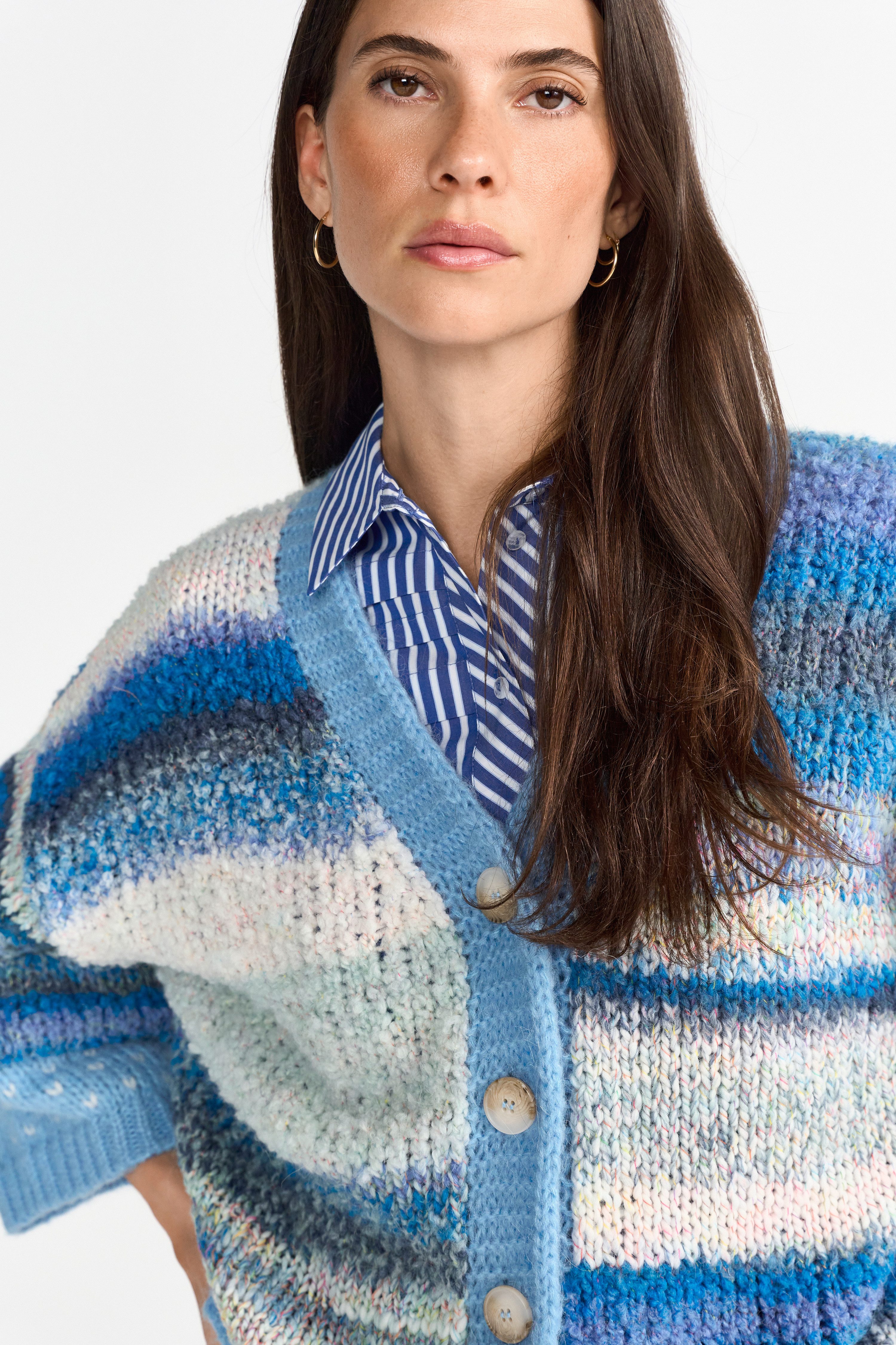 RICHROYAL Strickjacke Mit V-Ausschnitt günstig online kaufen