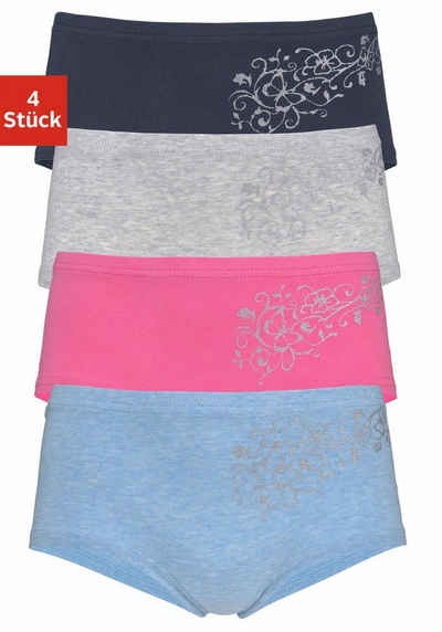 petite fleur Panty (4 Stück) mit Glitzerdruck petite fleur Panty (4 Stück) mit Glitzerdruck