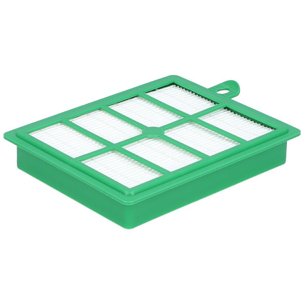McFilter HEPA-Filter / VX8-1-ÖKO, Kunststoff Stück) für AEG VX9-2-ÖKO, (3 VX8-4-CR-A, Hygienefilter Filter-Lamellen, passend Grün