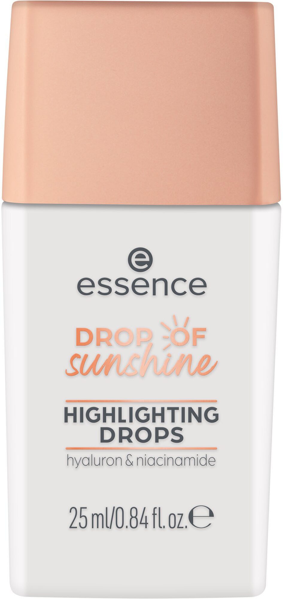 Essence Highlighter DROP OF sunshine HIGHLIGHTING DROPS, 3-tlg., Verschmilzt mit der Haut, feuchtigkeitsspendend, schimmerndes Finish.