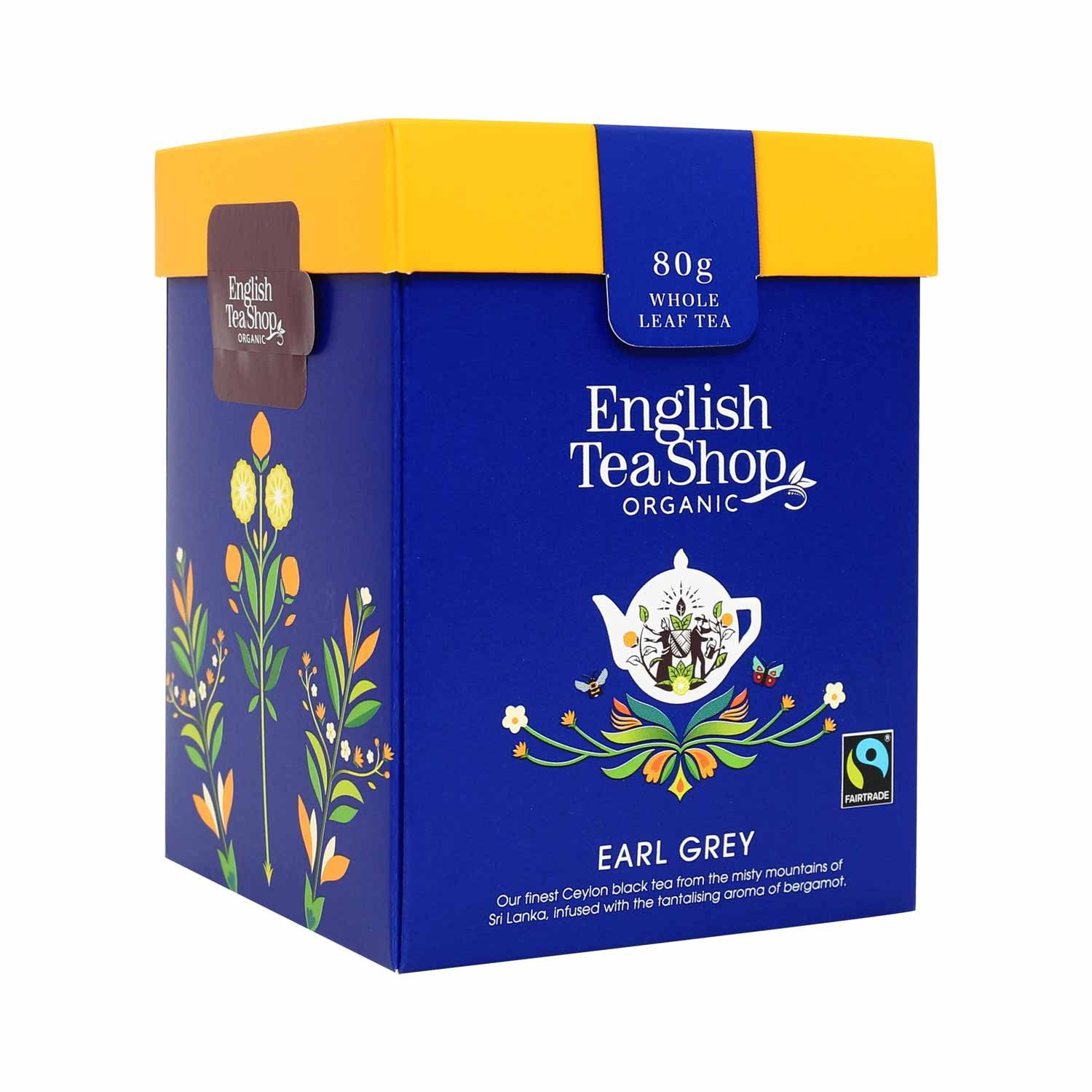 English Tea Shop Tee Earl Grey, BIO Fairtrade, Loser Tee, 80g Box