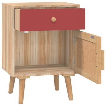 vidaXL Nachttisch Nachttische 2 Stk 40x30x55 cm Holz Nachtkonsole