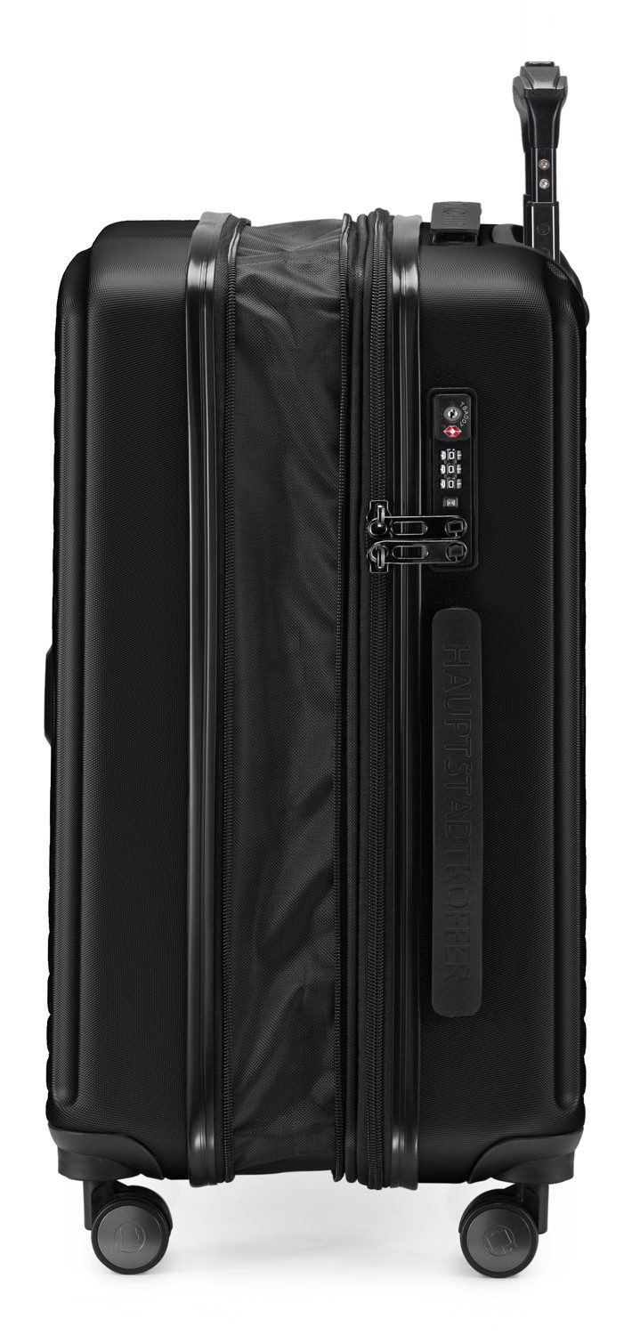 Hauptstadtkoffer Handgepäckkoffer Mitte, 4 Rollen, Handgepäck erweiterbar max. 55 L, TSA