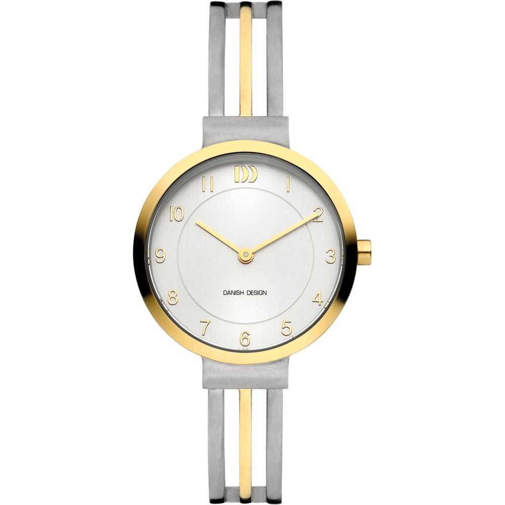 Danish Design Titanuhr DANISH DESIGN Damen Armbanduhr TIARA IV75Q1277 bicolor D30mm Titanband