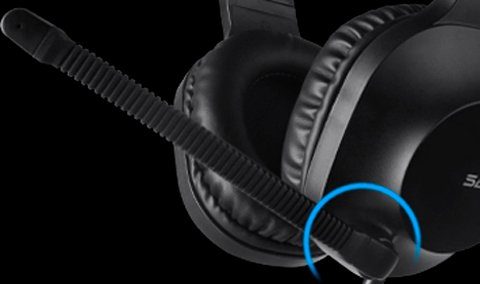 Gaming-Headset rot SA-721 Spirits kabelgebunden Sades