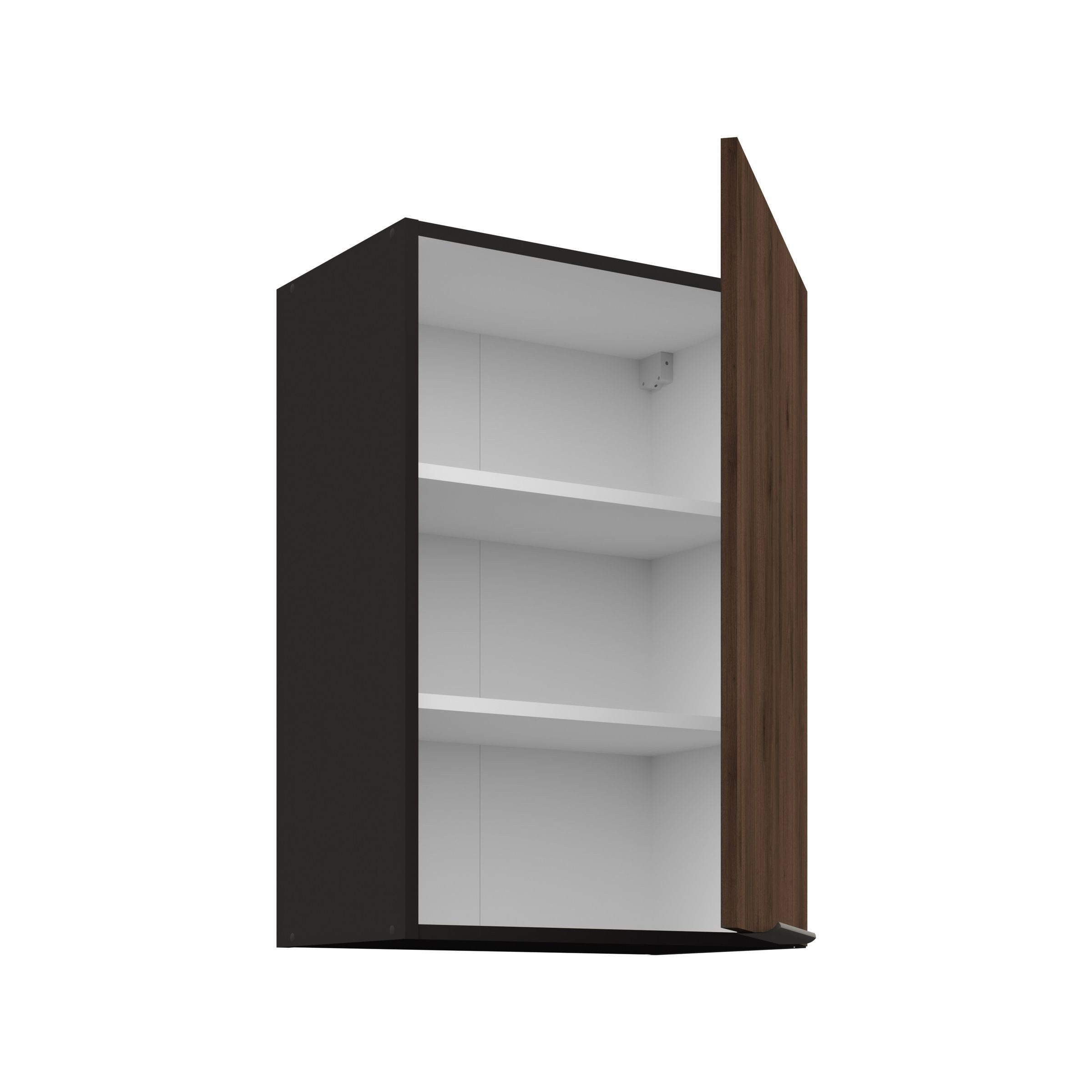 Küchen-Preisbombe Hängeschrank 50 cm Küche MONZA Okapi Nußbaum Küchenzeile Küchenblock Einbauküche