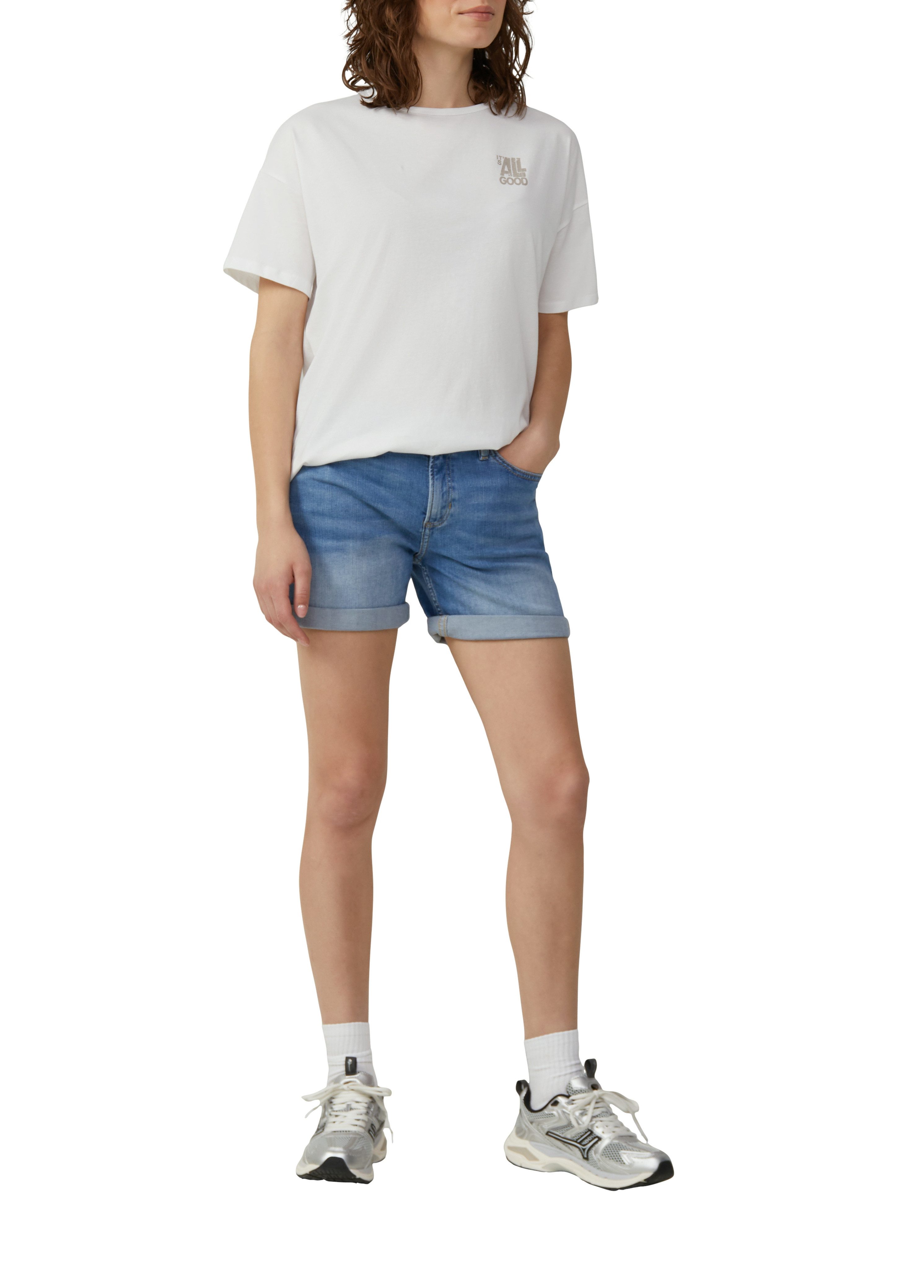QS Bermudas Denim, extra kurz günstig online kaufen