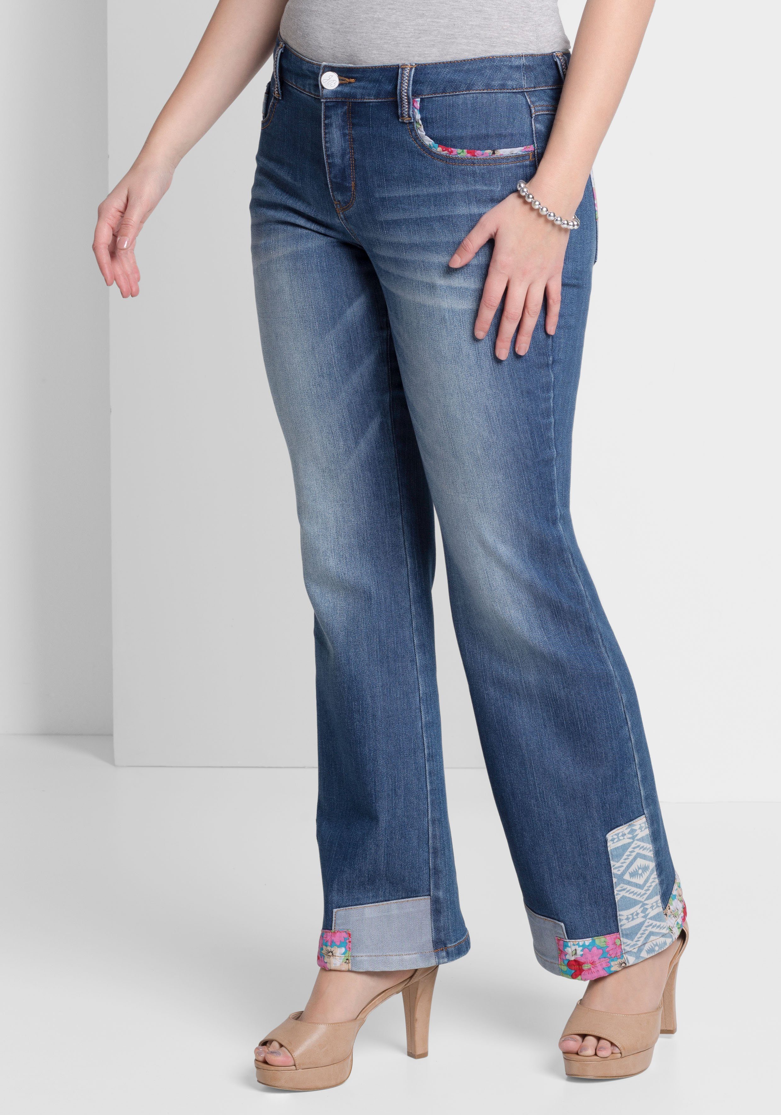 Joe Browns StretchJeans mit bunten Patches kaufen OTTO