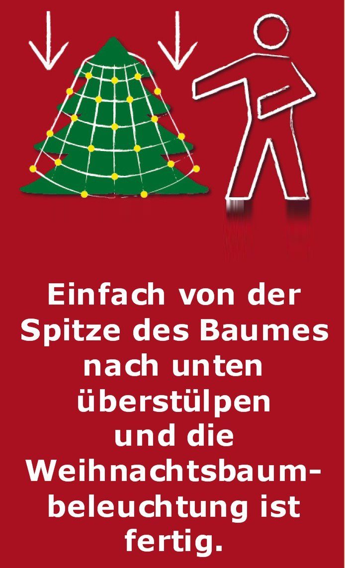 Coen Bakker Deco BV LED-Lichternetz LED Lichternetz Trapez Kegel Warmweiß N günstig online kaufen