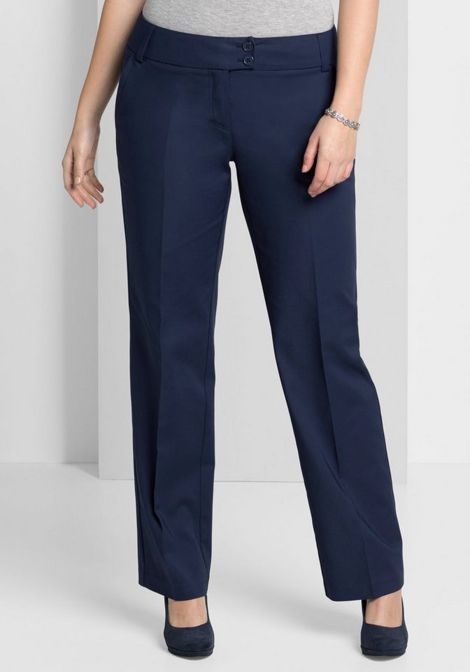 Sheego Bügelfaltenhose mit Bügelfalte Sheego Bügelfaltenhose mit Bügelfalte