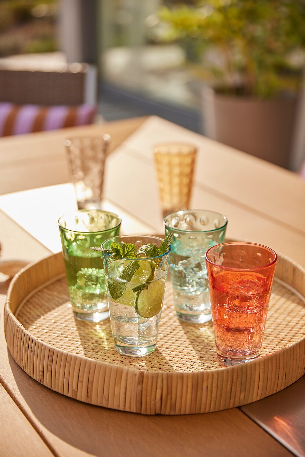 LEONARDO Gläser-Set OPTIC, 6-tlg., Glas, 300 ml, 6-teilig