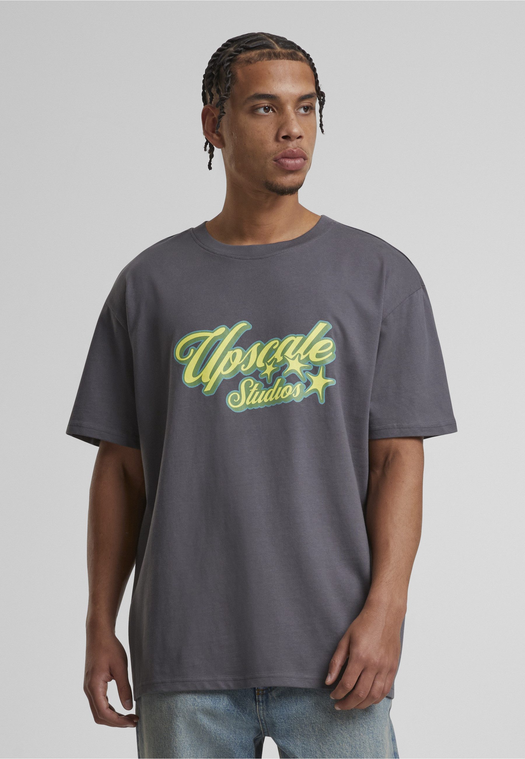 Upscale by Mister Tee T-Shirt Upscale by Mister Tee Hotel Paradiso Heavy Oversize Tee (1-tlg)