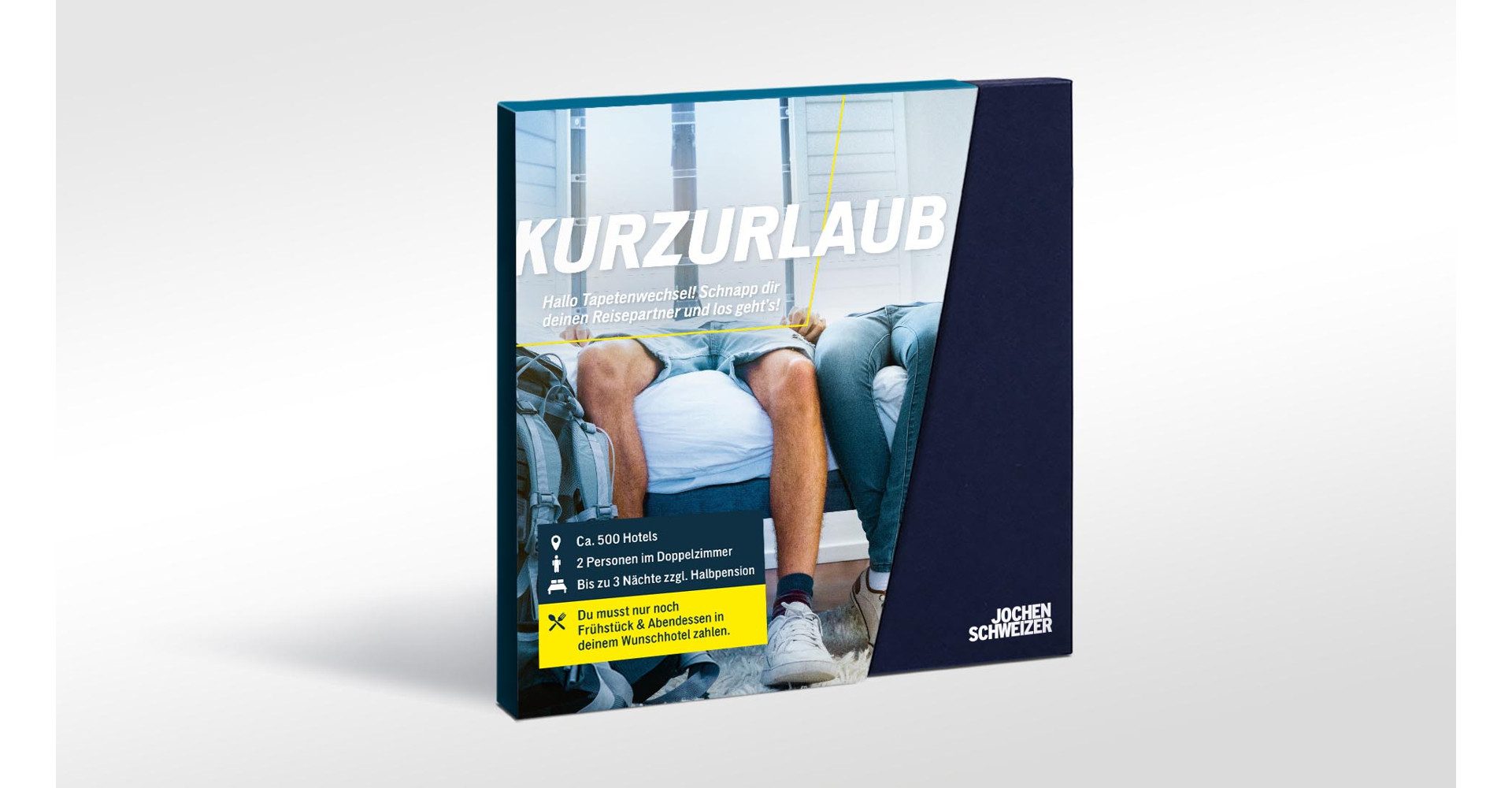 Jochen Schweizer Erlebnisgutschein Geschenkbox Kurzurlaub, Kurzurlaub pur