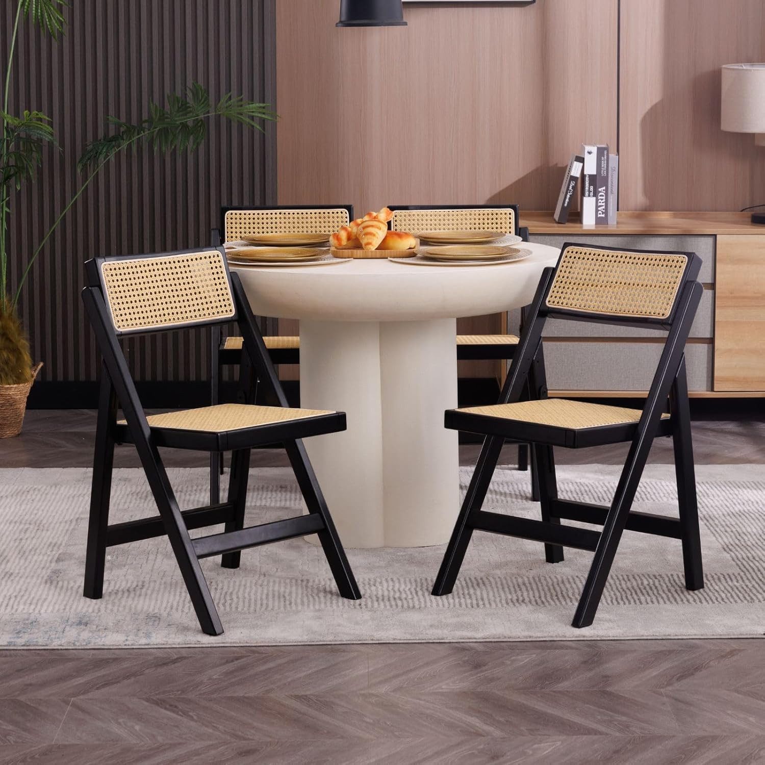 CHAIRUS Esszimmerstuhl 2er Set Rattan-Klappstühle, vintage günstig online kaufen