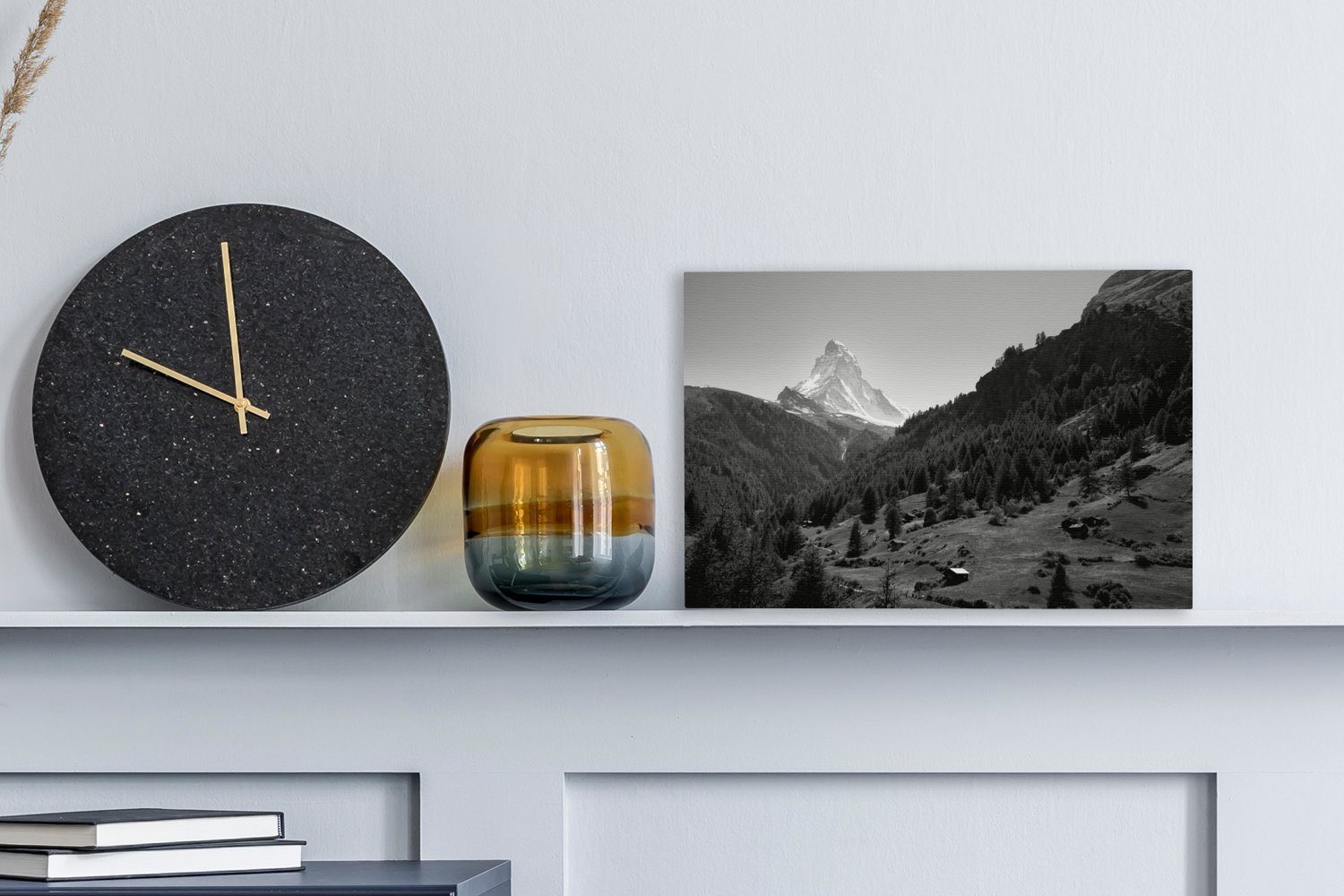 OneMillionCanvasses® Leinwandbild Schweizer Alpen in Matterhorn günstig online kaufen