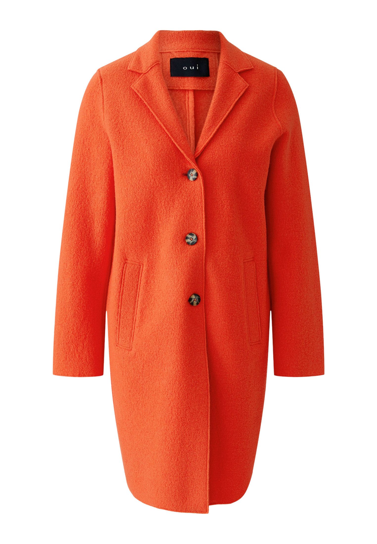 Oui Wollmantel MAYSON Boiled Wool - reine Schurwolle