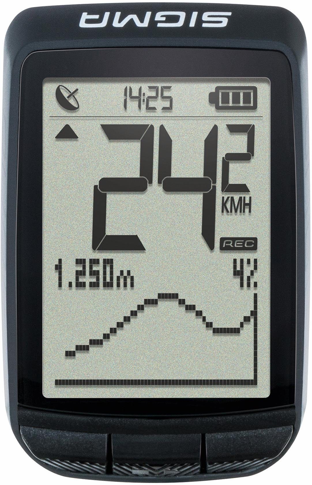 SIGMA SPORT »PURE GPS«, Inklusive Höhenfunktionen