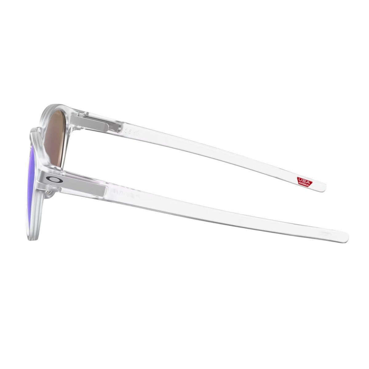 Oakley Sonnenbrille Latch Polarisiert (Glasfarbe: Prizm sapphire polarized) transparent