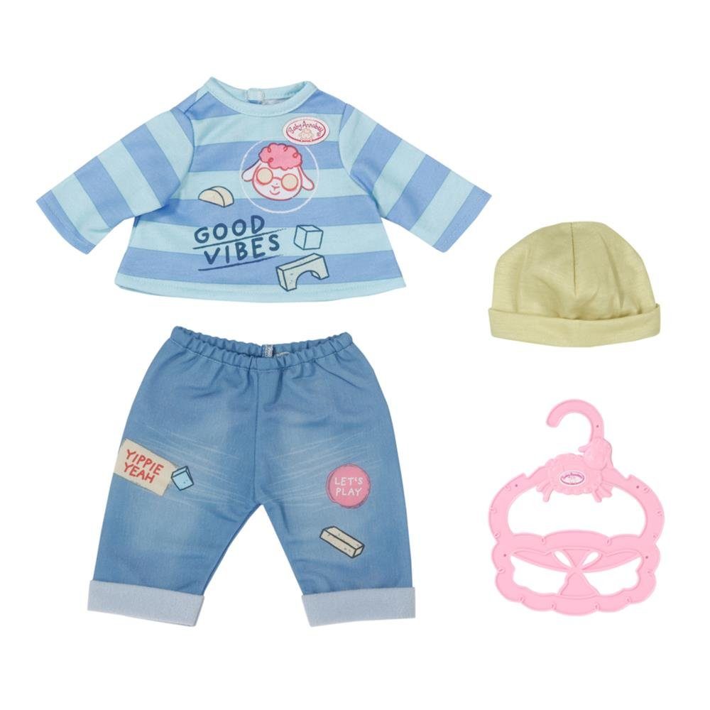 Zapf Creation® Puppenkleidung Baby Annabell Little Outfit, mit Shirt, Hose und Mütze, für 36 cm Puppen