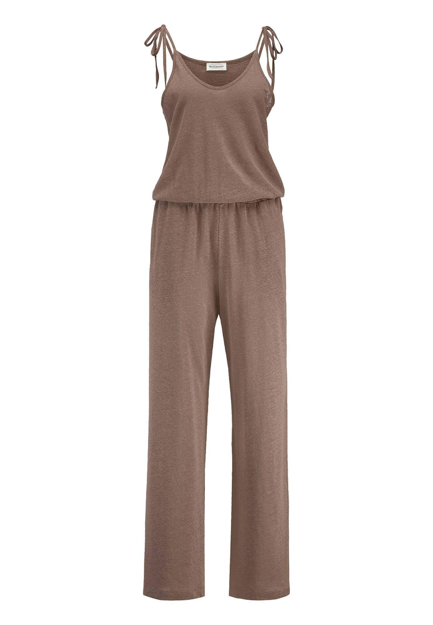 Hessnatur Overall aus Leinen und reiner Bio-Baumwolle (1-tlg)