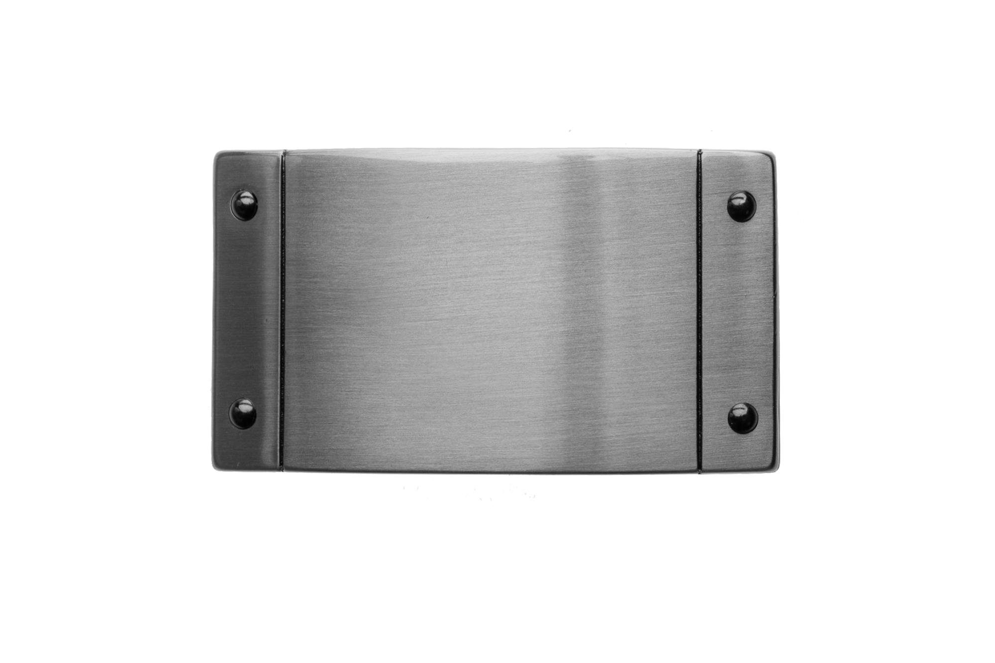 Gürtelschnalle 30mm Metall Silber - Buckle Board - 301607530020